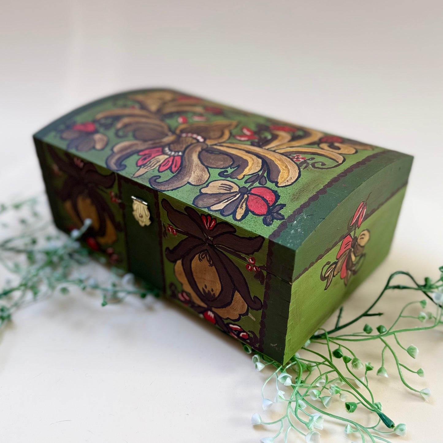 Holzbox handbemalt