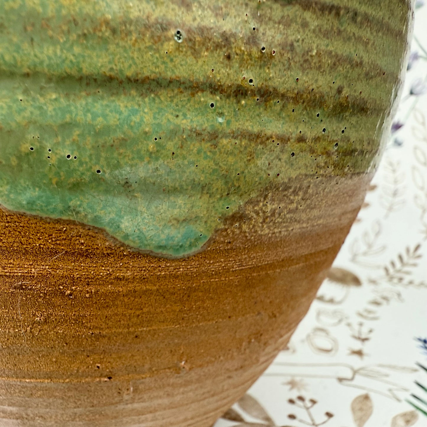 Vase türkis