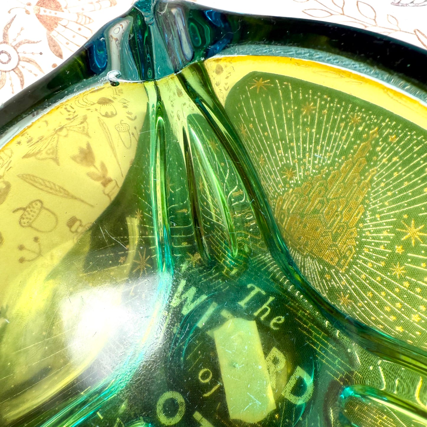 Glas Aschenbecher