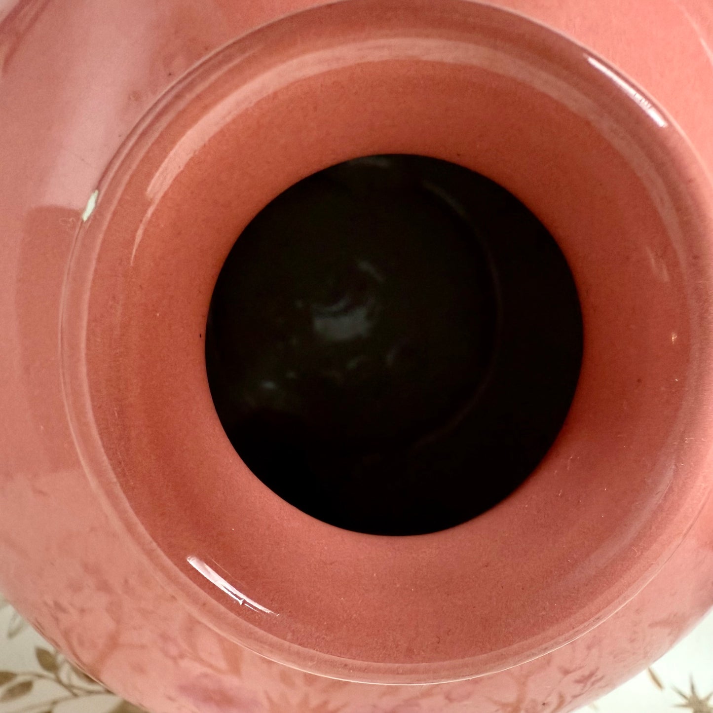 Vase rosa Kugel