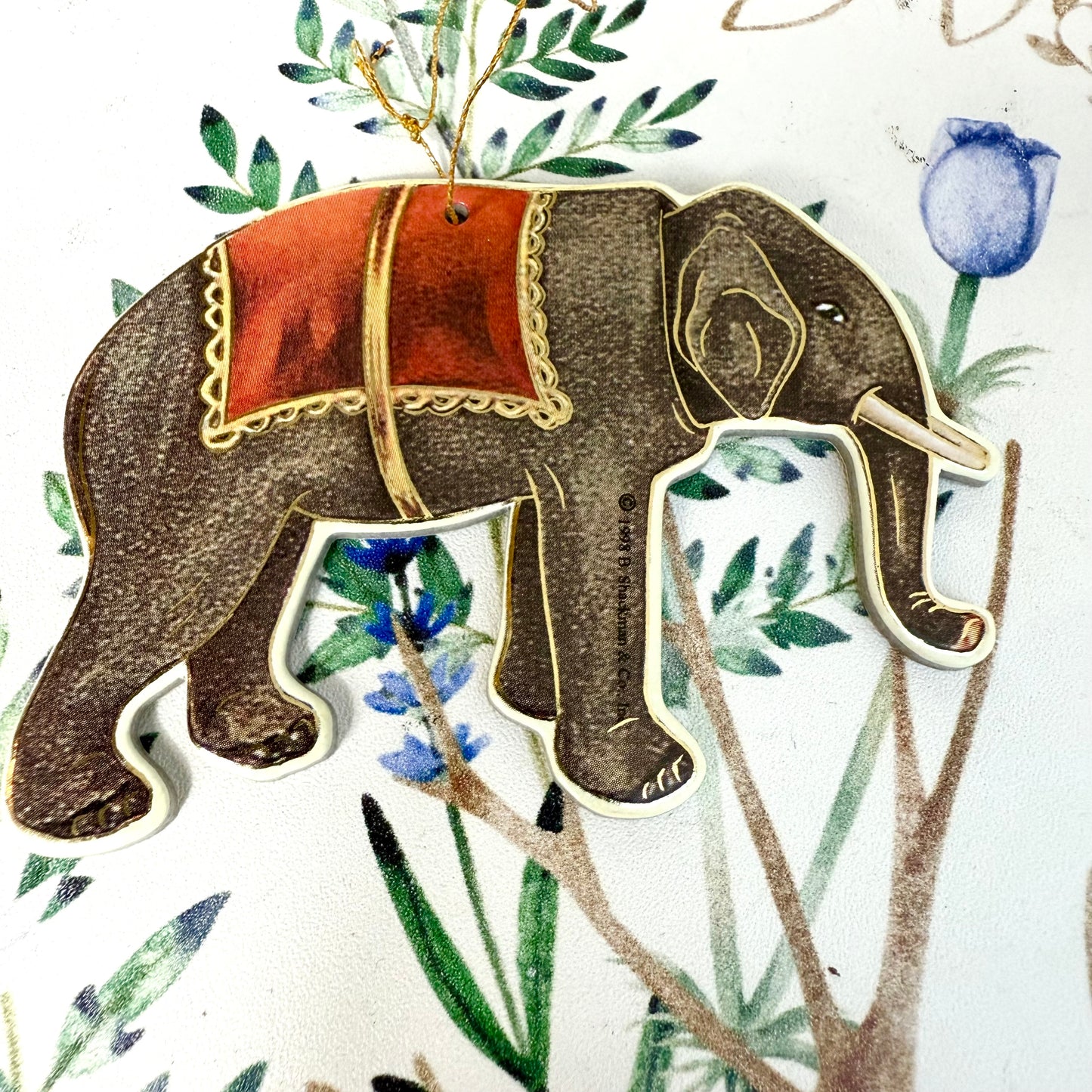 Christbaumschmuck Zirkus Pappe