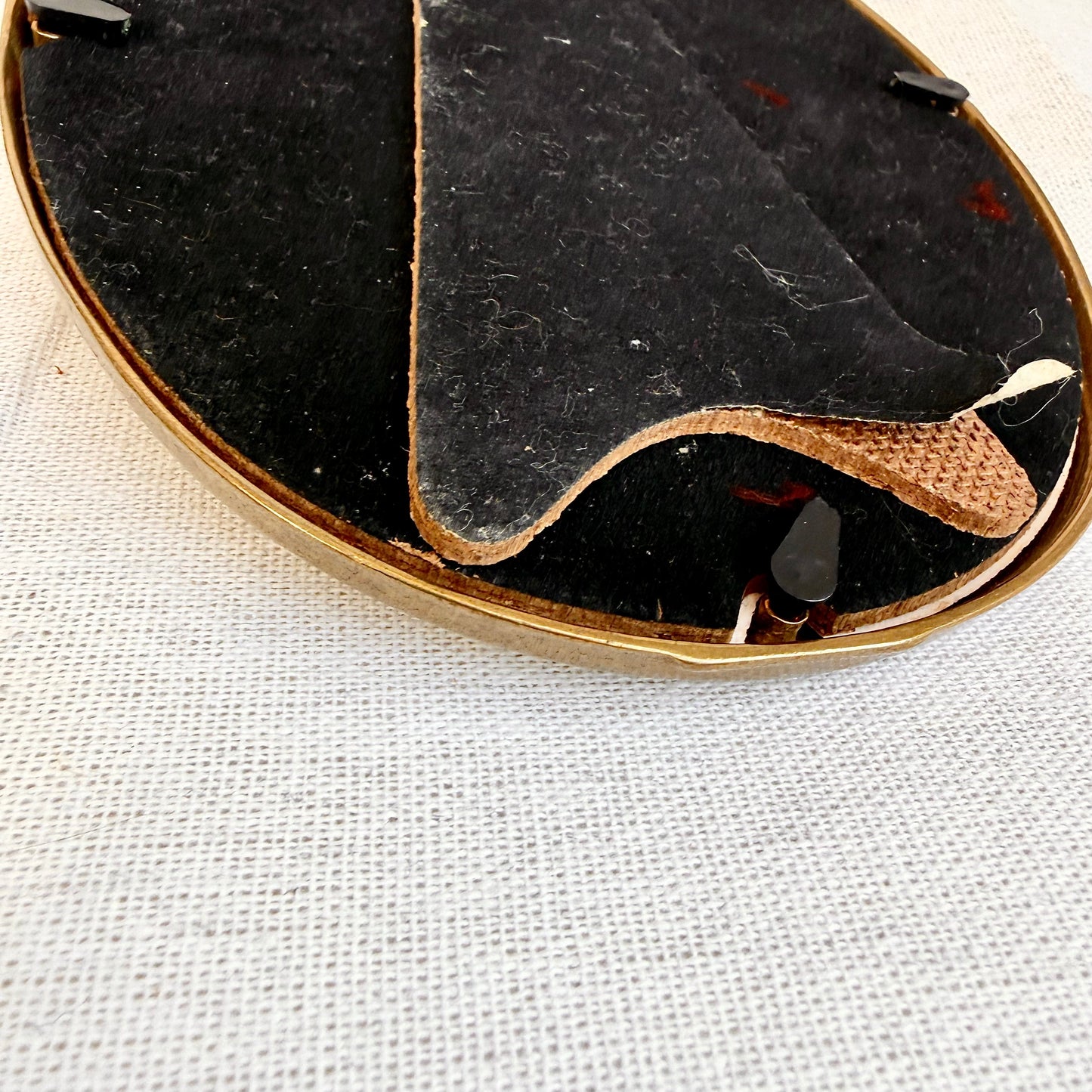 Bilderrahmen Messing Frau