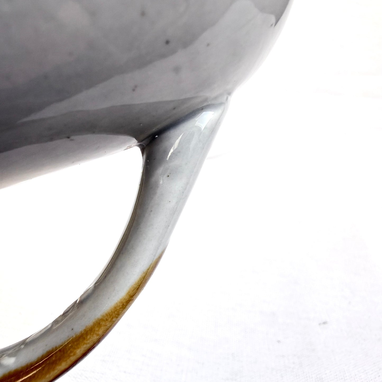 Handgemachte Tasse blau