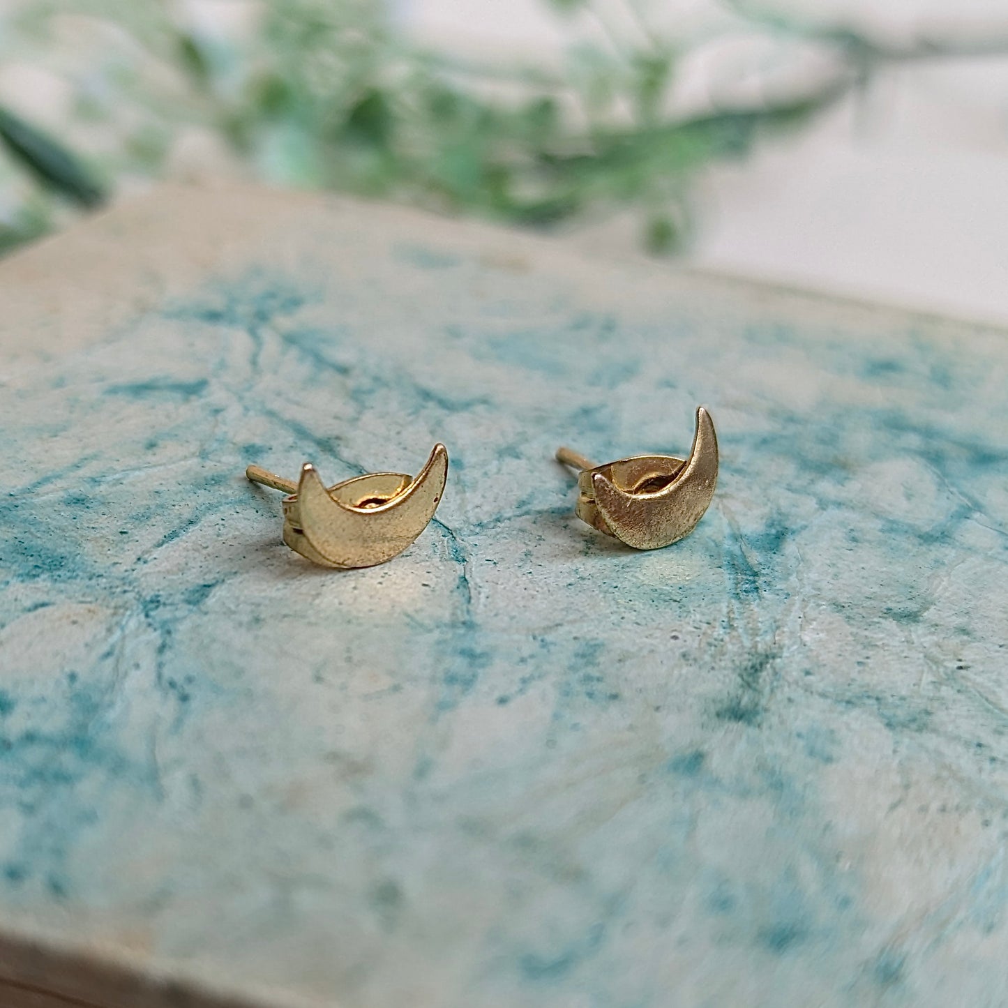 Boucles d'oreilles croissant de lune