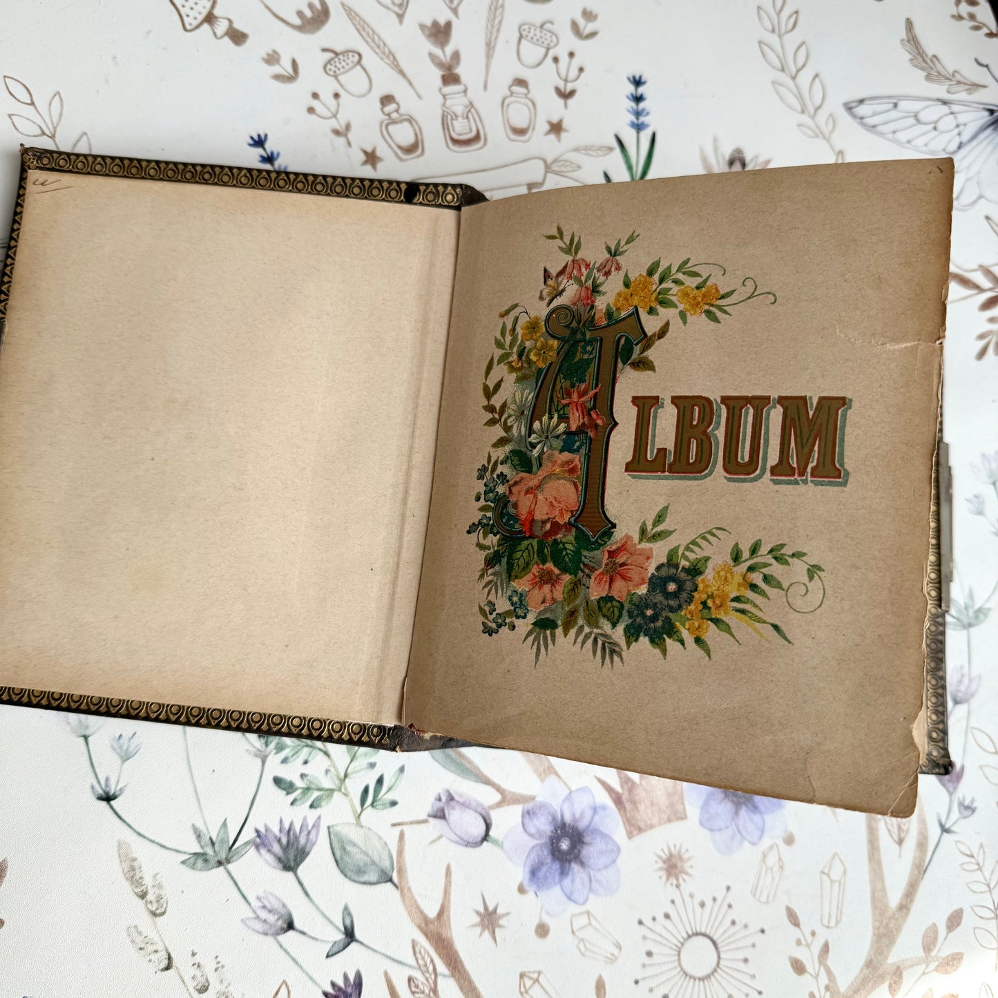 Jugendstil Fotoalbum Gothic