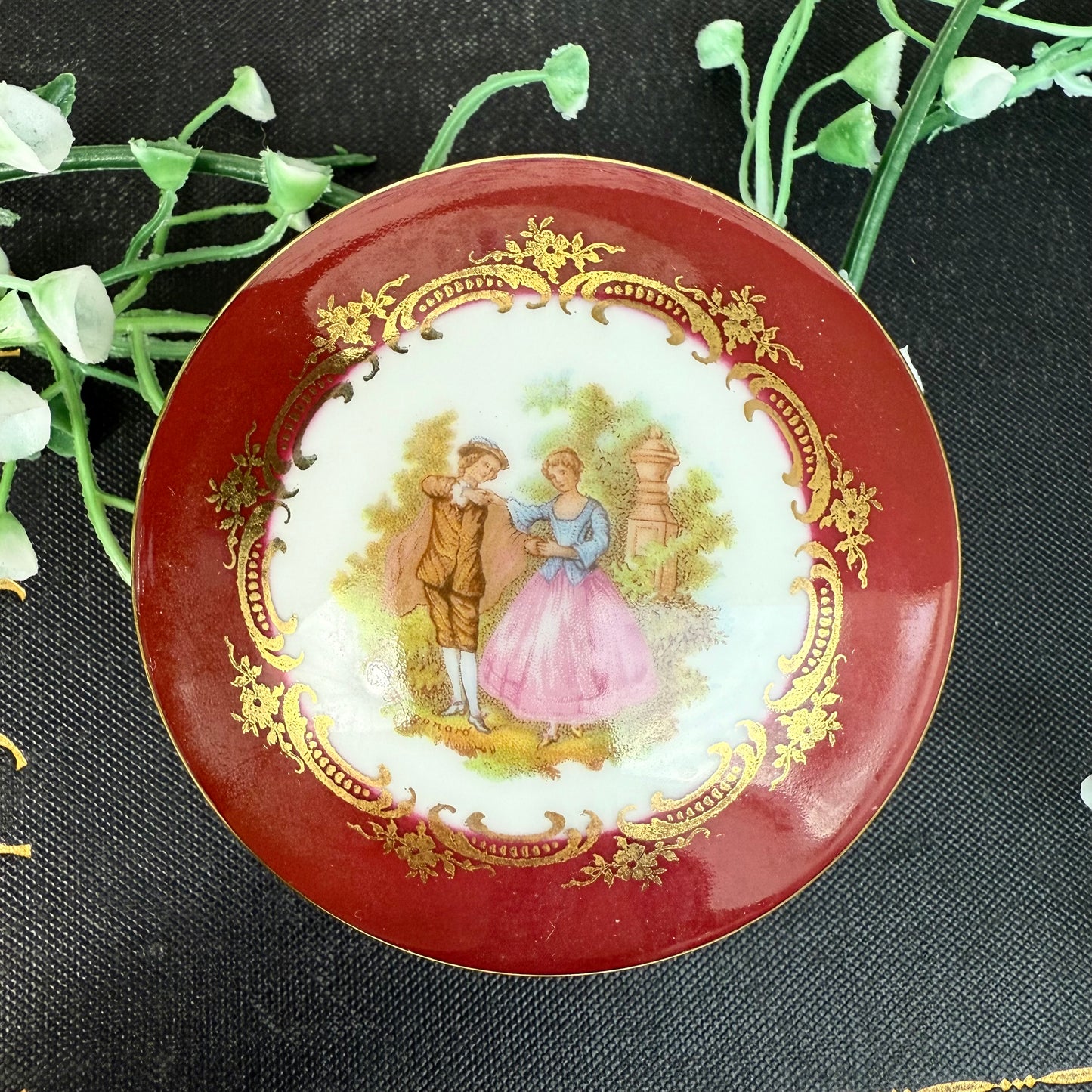 Limoges Pompadour Dose pink