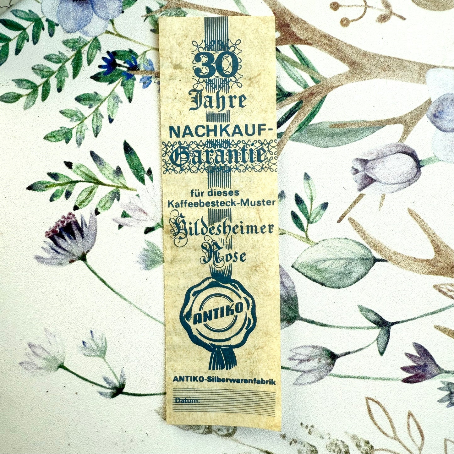 Kuchengabeln Hildesheimer Rose Antiko 100