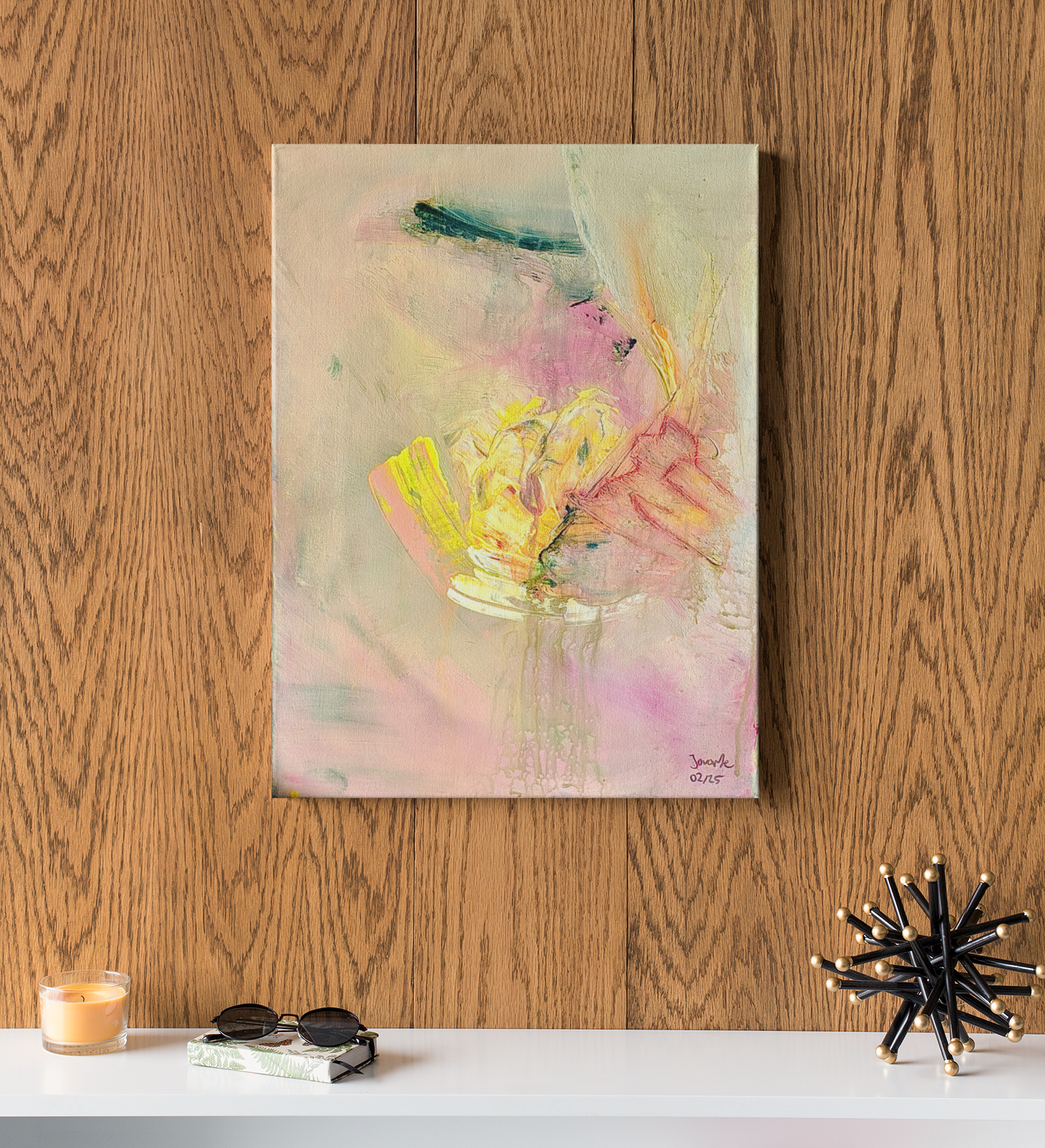 Gemälde „Bouquet” 30 x 40