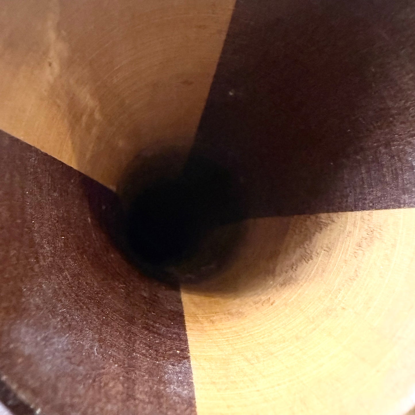 Vase zweifarbig