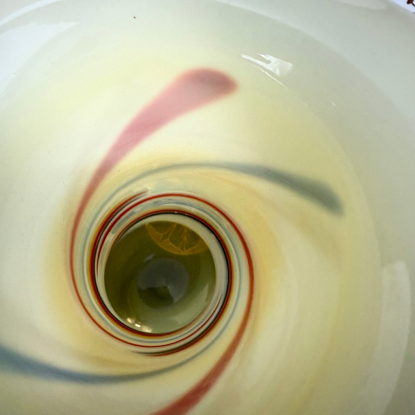 Glasvase Swirl