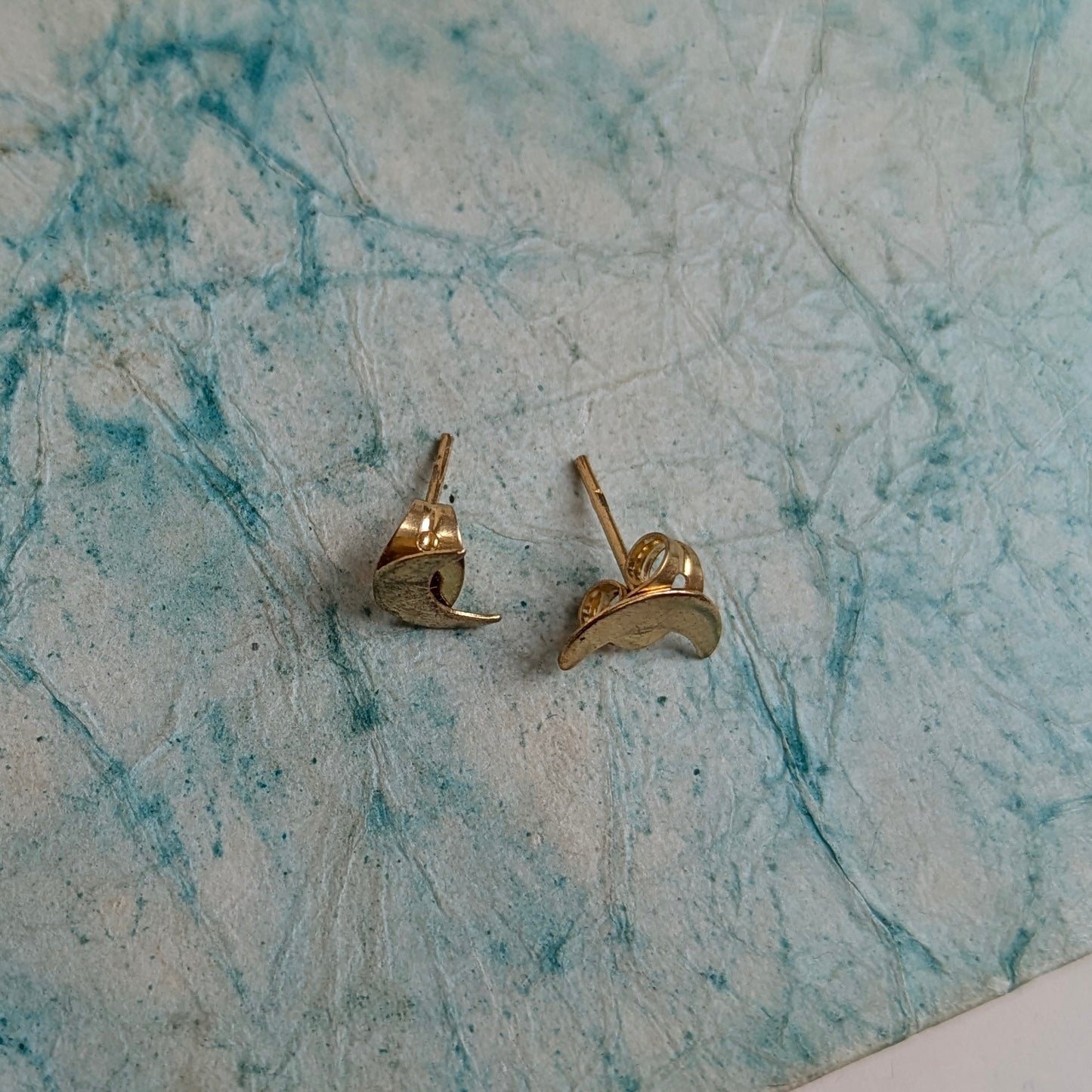 Boucles d'oreilles croissant de lune