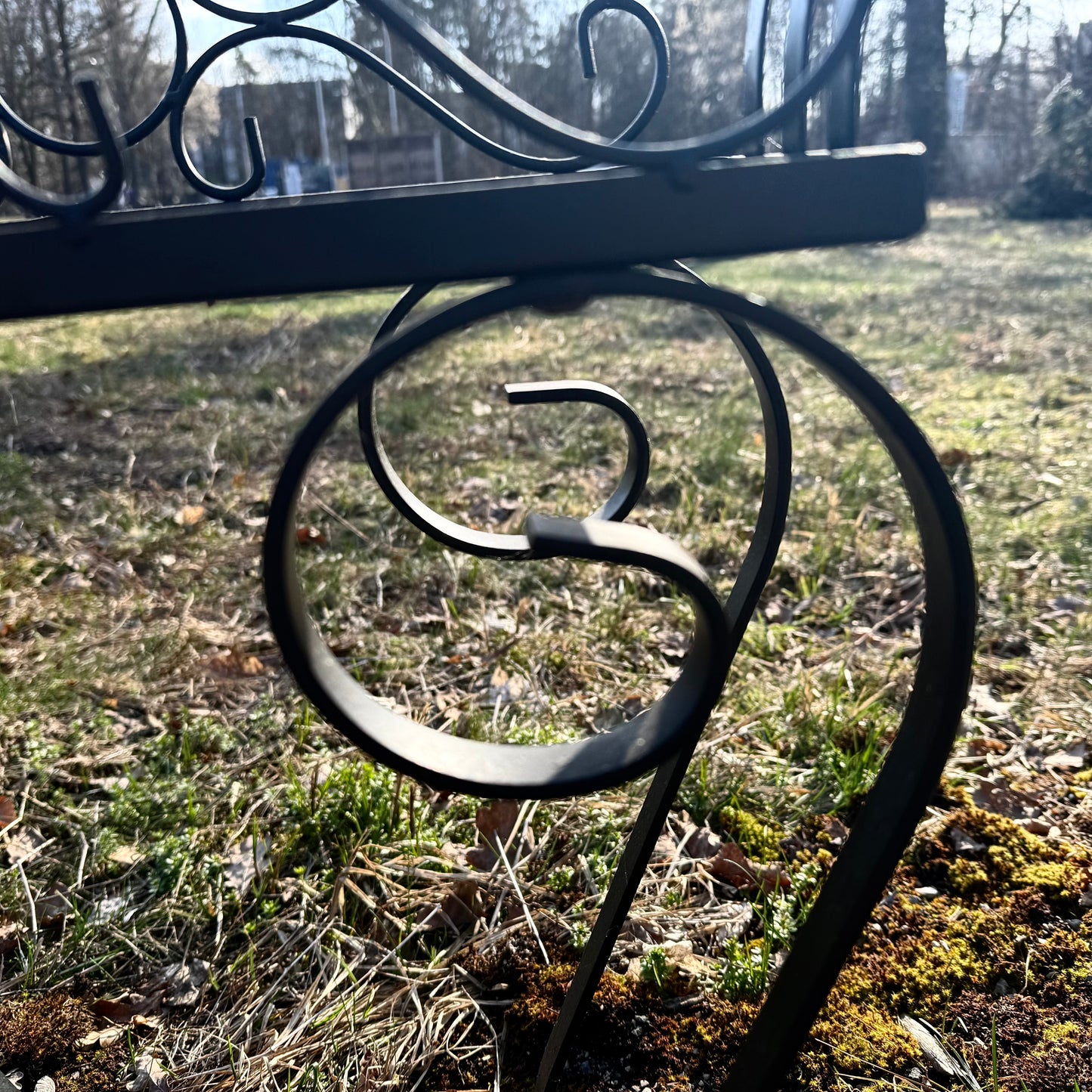 Pflanzregal Metall schwarz