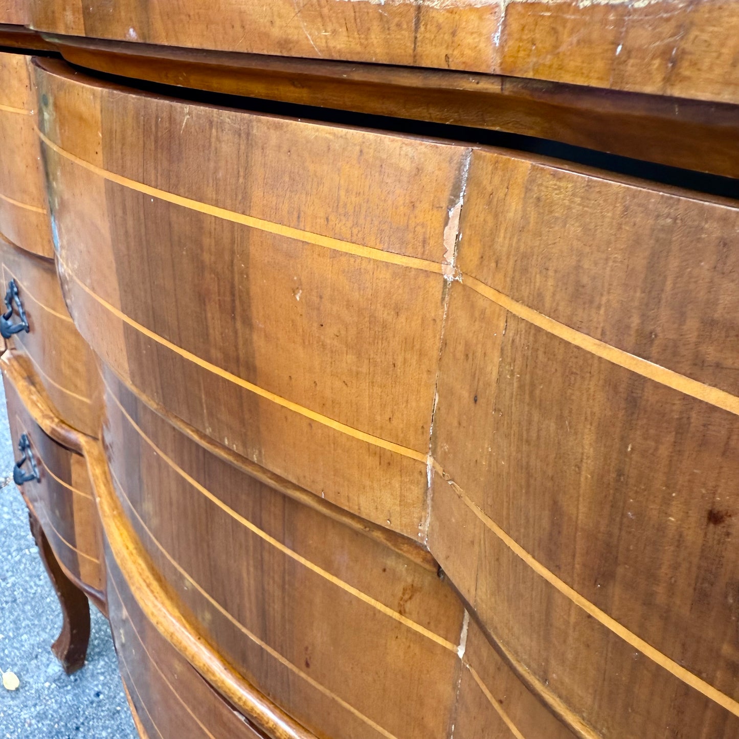 Barock Kommode Holz