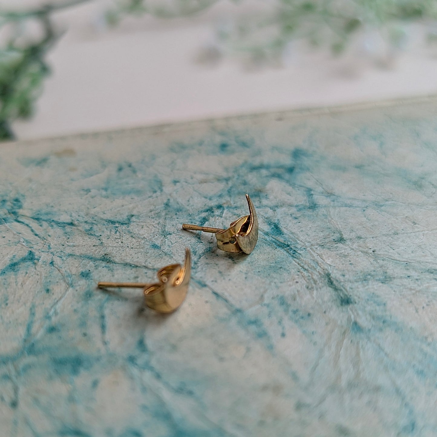 Boucles d'oreilles croissant de lune
