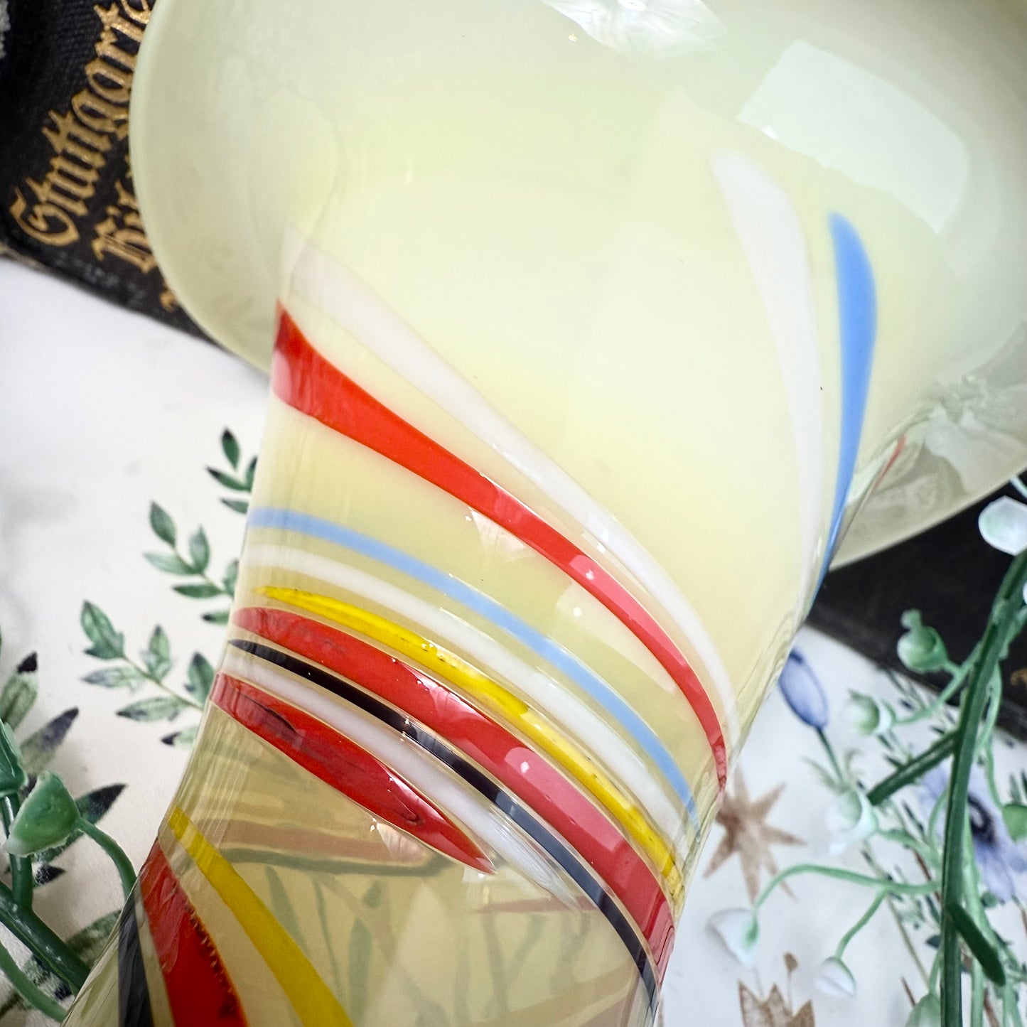 Glasvase Swirl