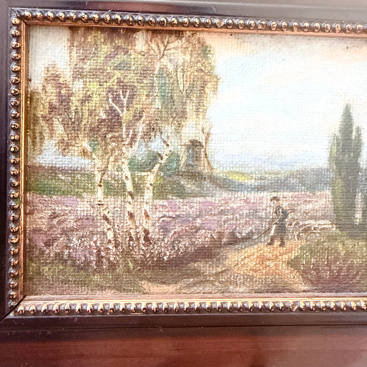 Ölgemälde Lavendel
