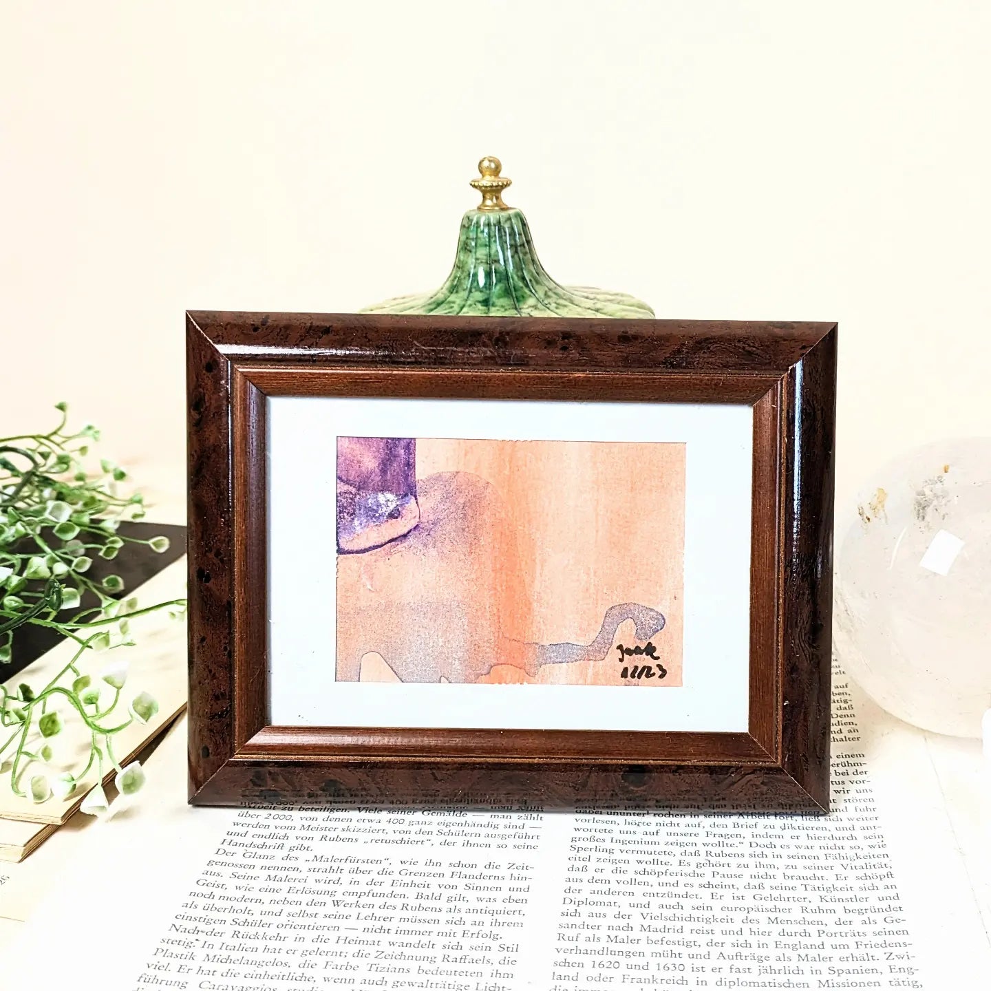 Tableau encadré, DIN A6