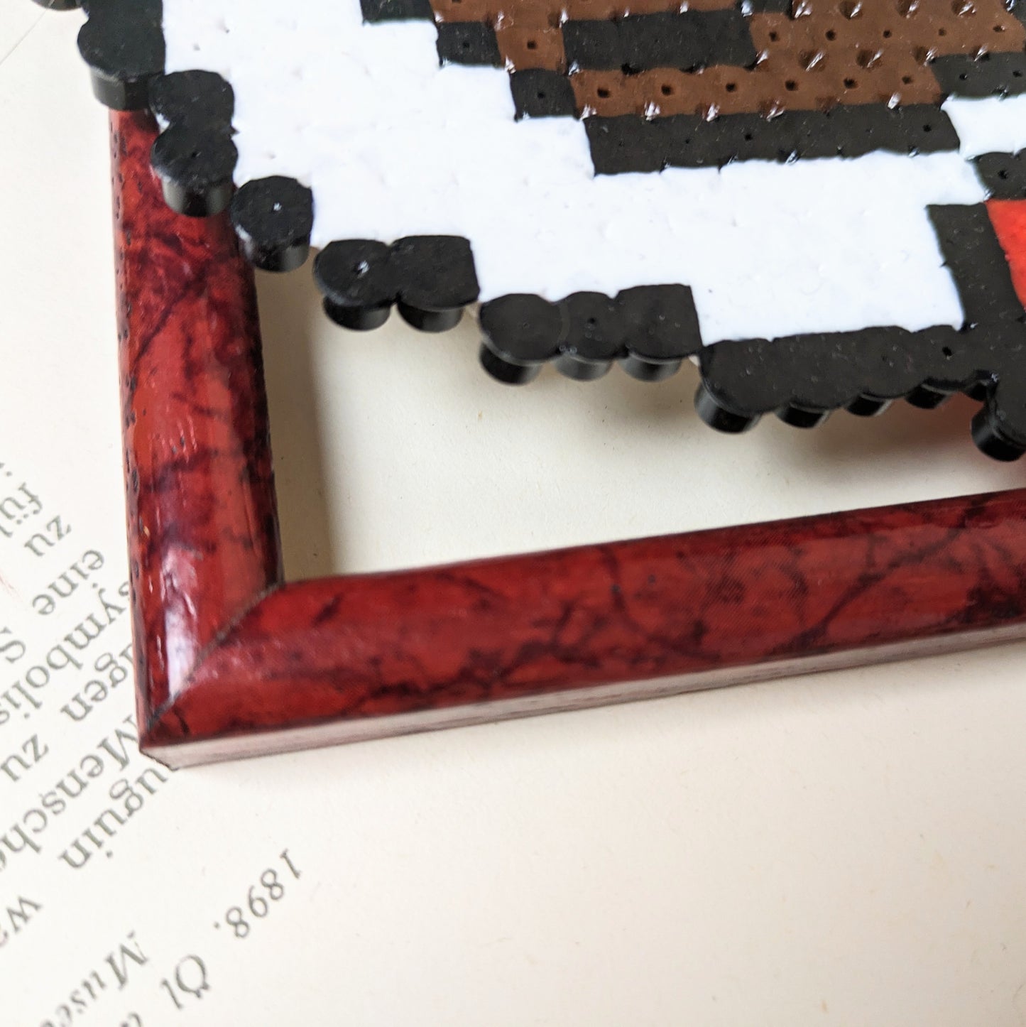Pixel Pringles gerahmt, DIN A5