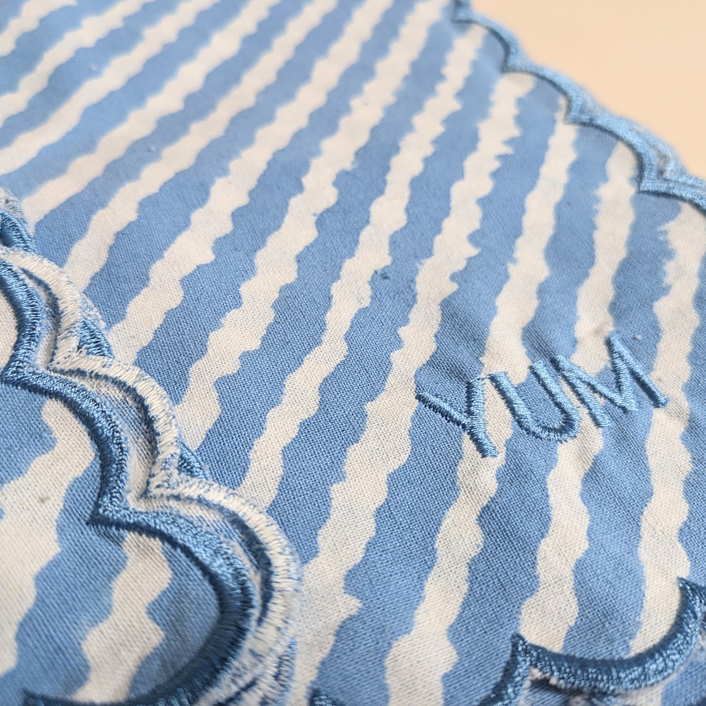 Stoffservietten blau, 4er Set