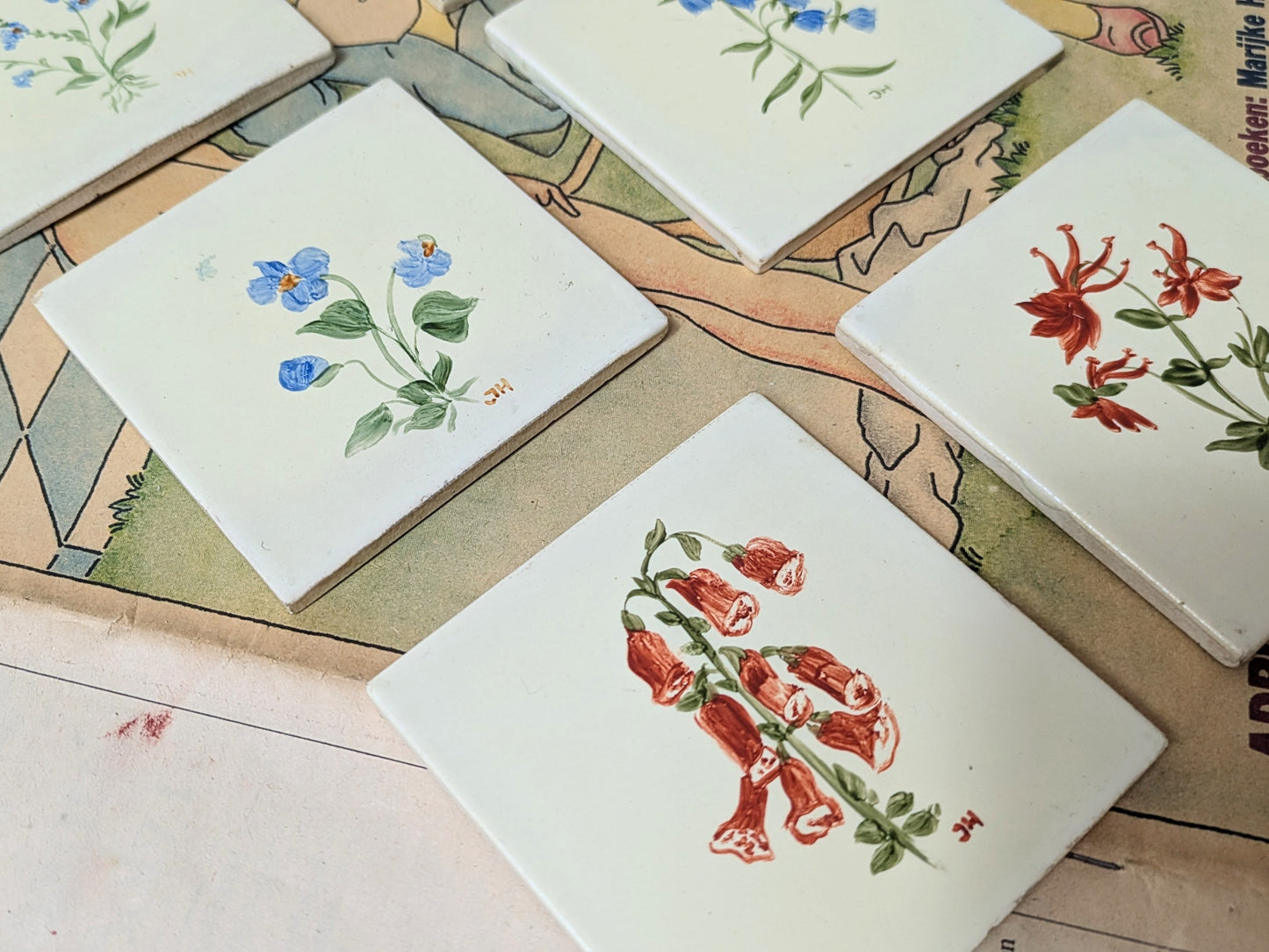 Carreaux floraux