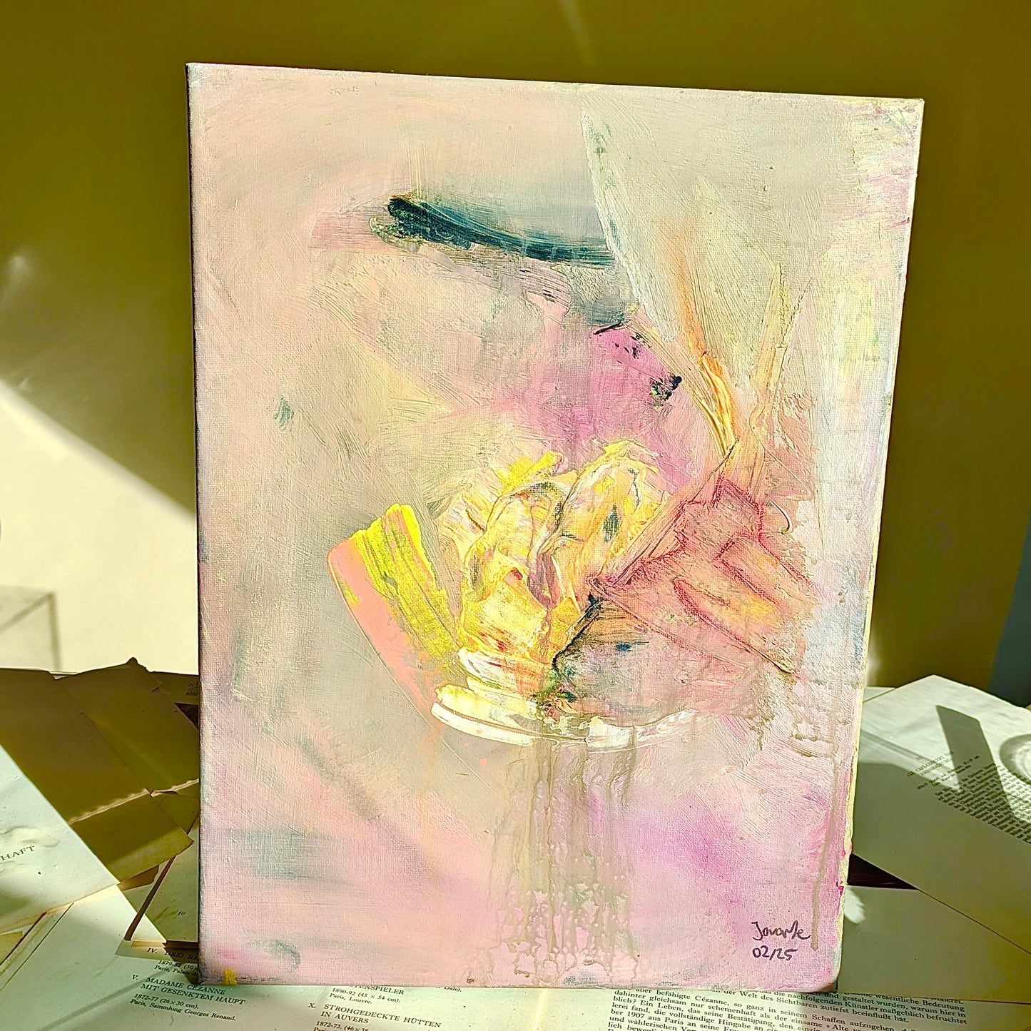 Gemälde „Bouquet” 30 x 40