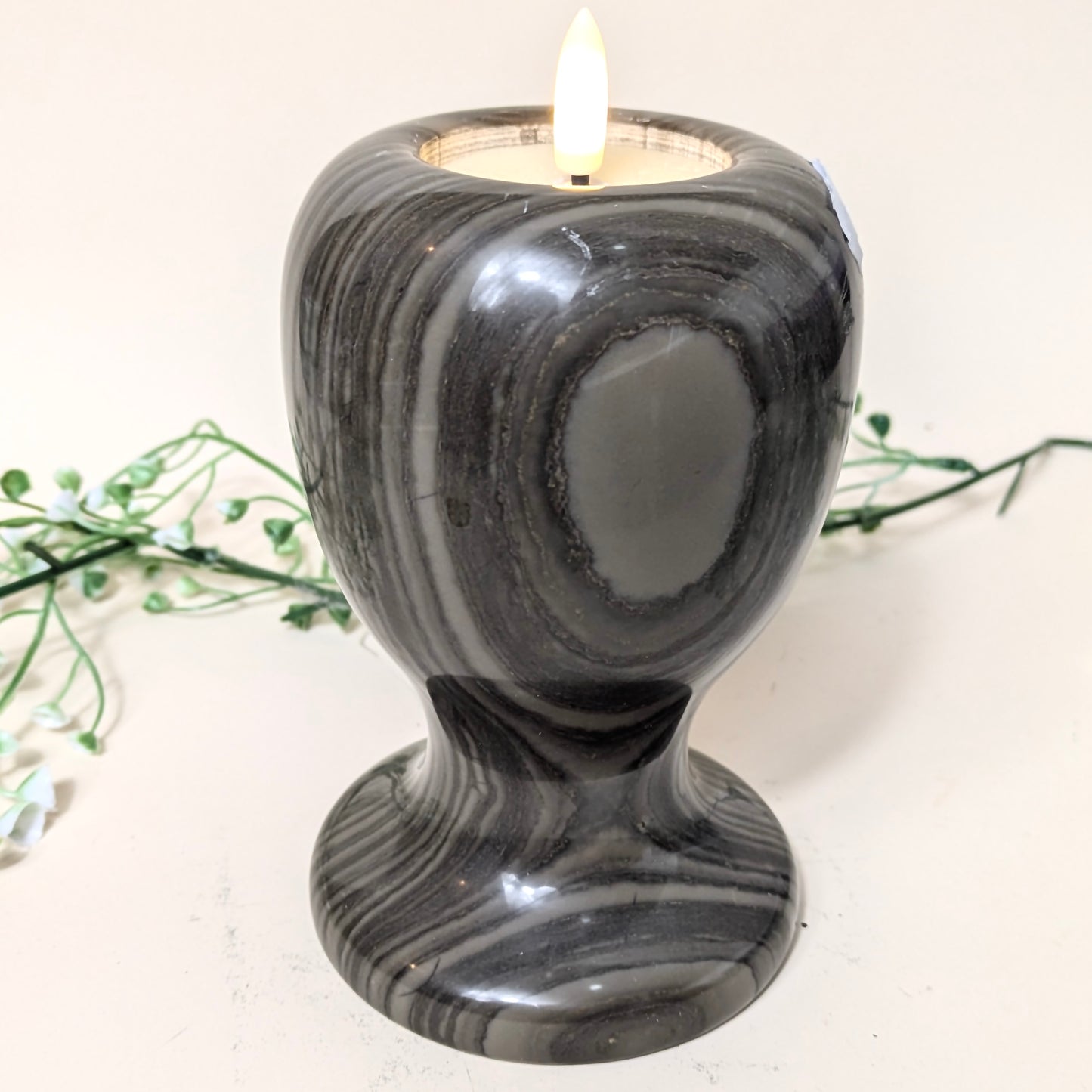 Onyx Kerzenständer für Teelichter