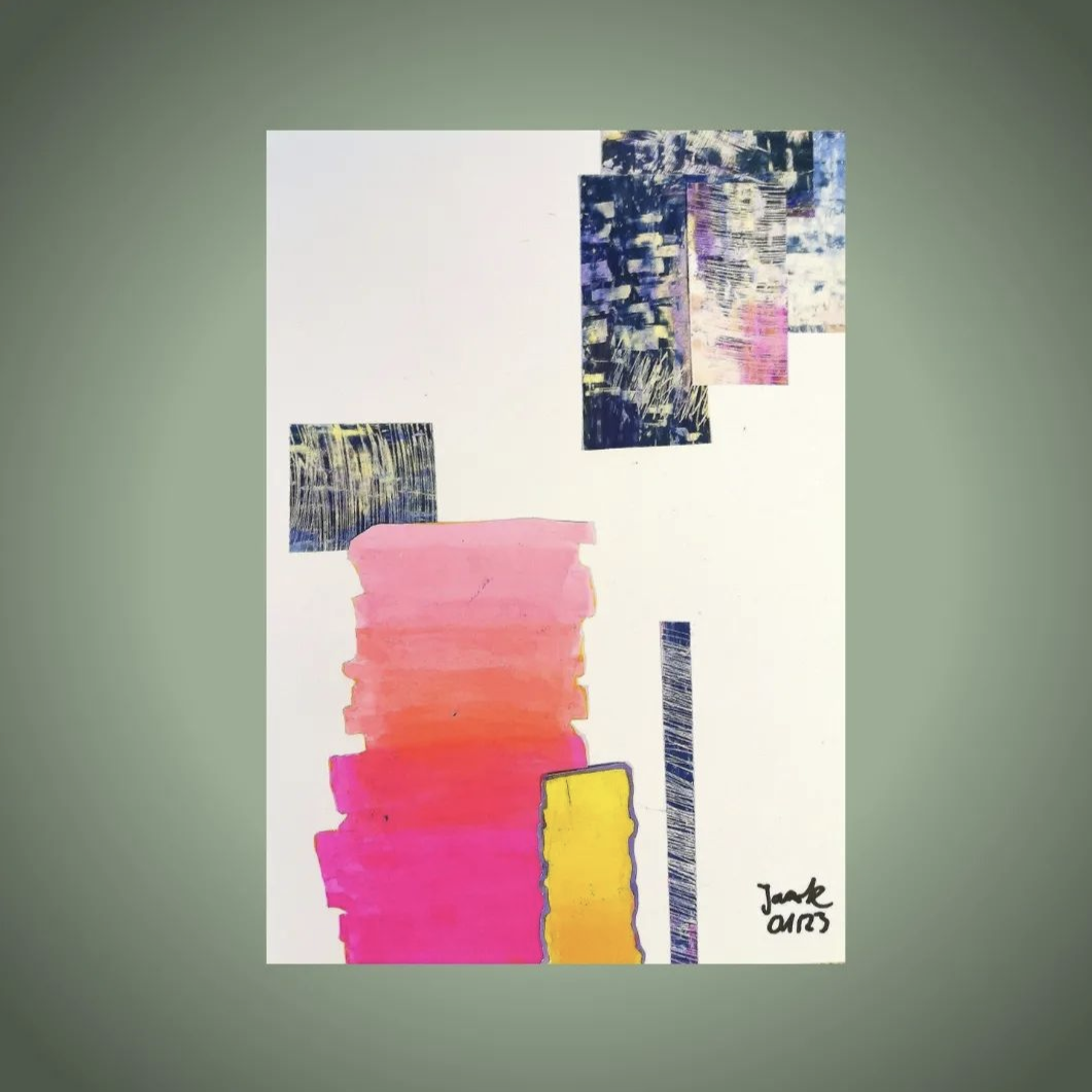 Collage "Welcome Home", DIN A4
