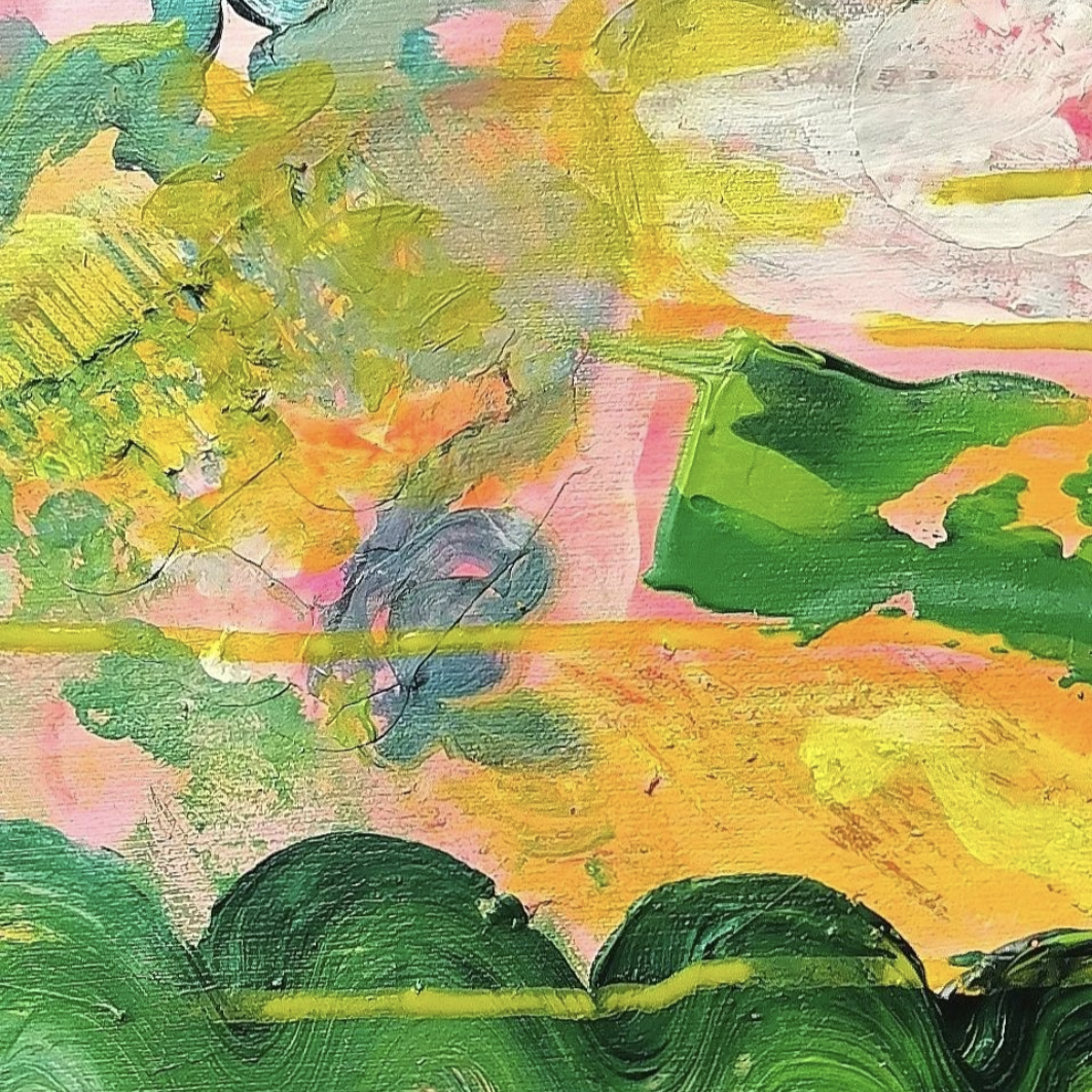 Painting "Spring Awakening", 50 x 40