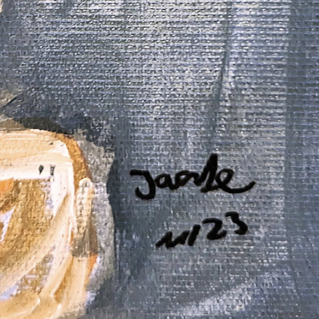 Gemälde "Mad Professor", 50 x 40