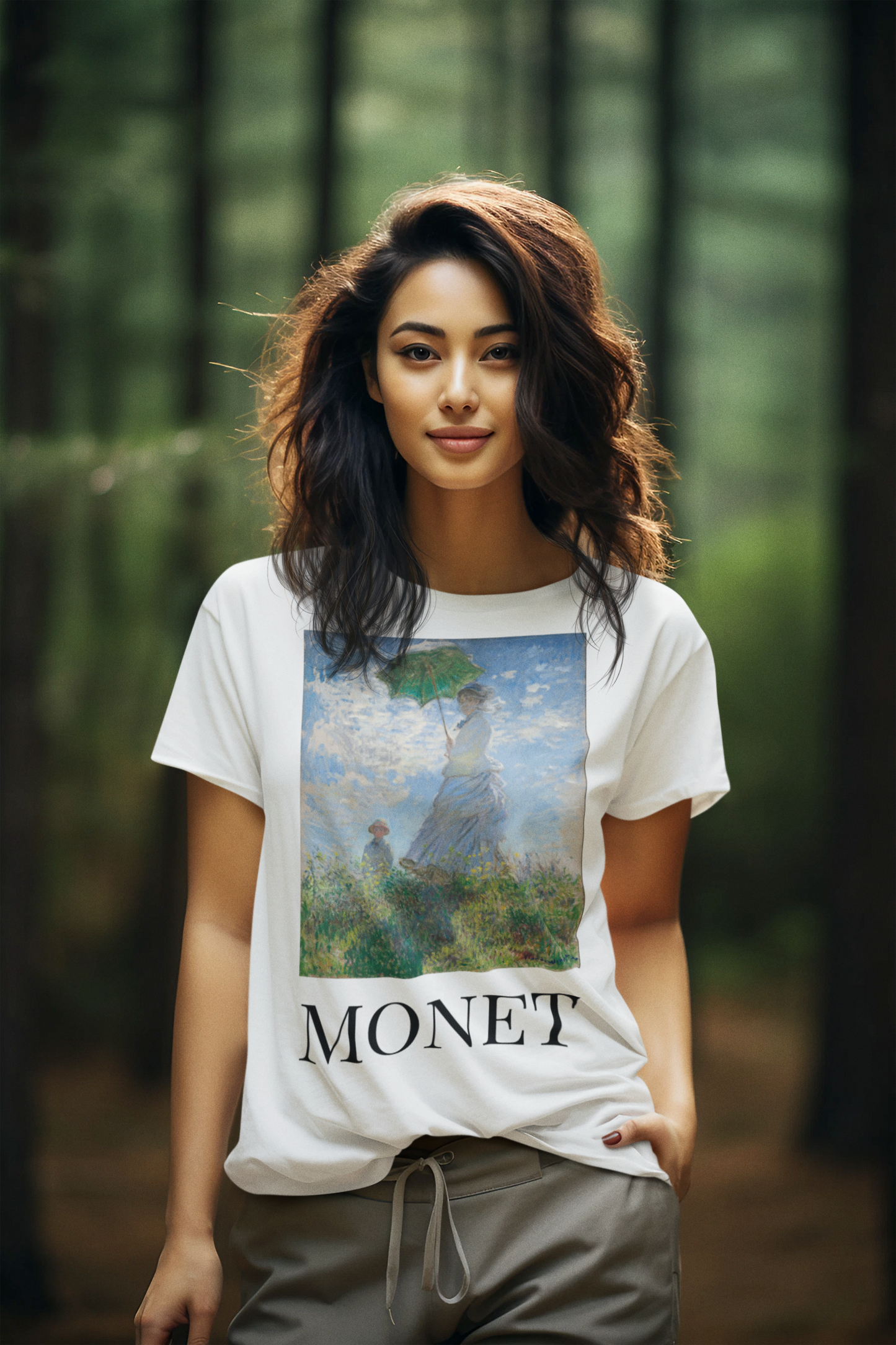 Monet Kunst Unisex T-Shirt