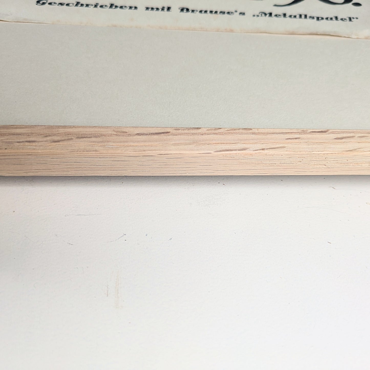 Framed Calligraphy Advertising