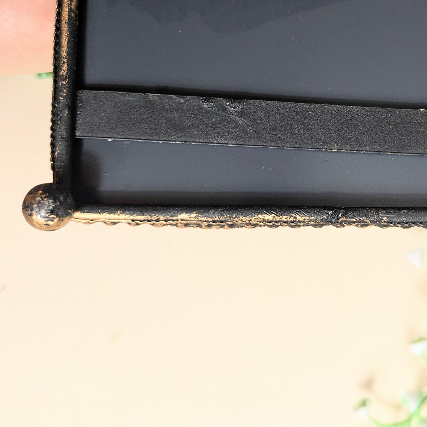 Spiegeltablett Metall