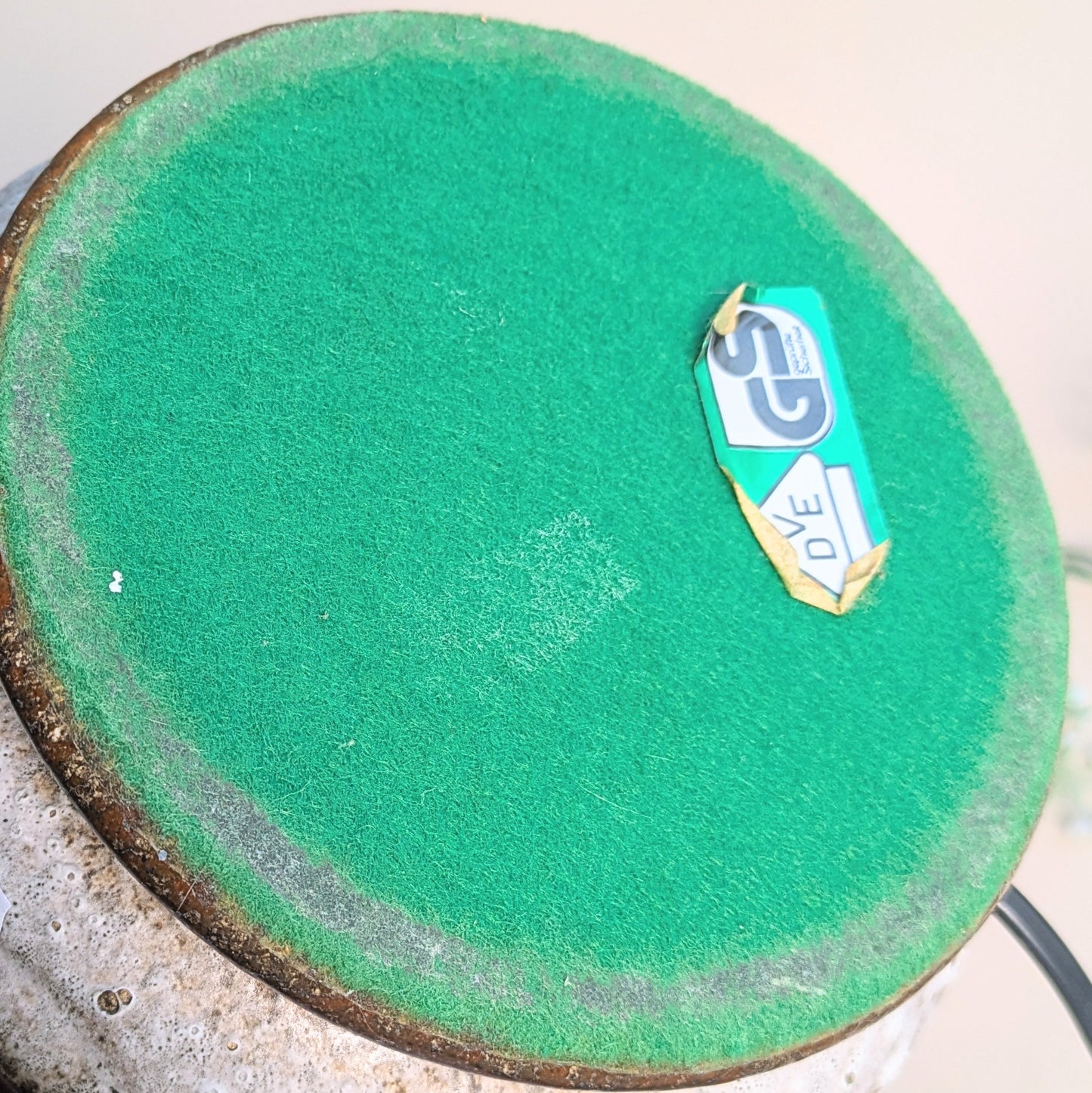 Table lamp coins