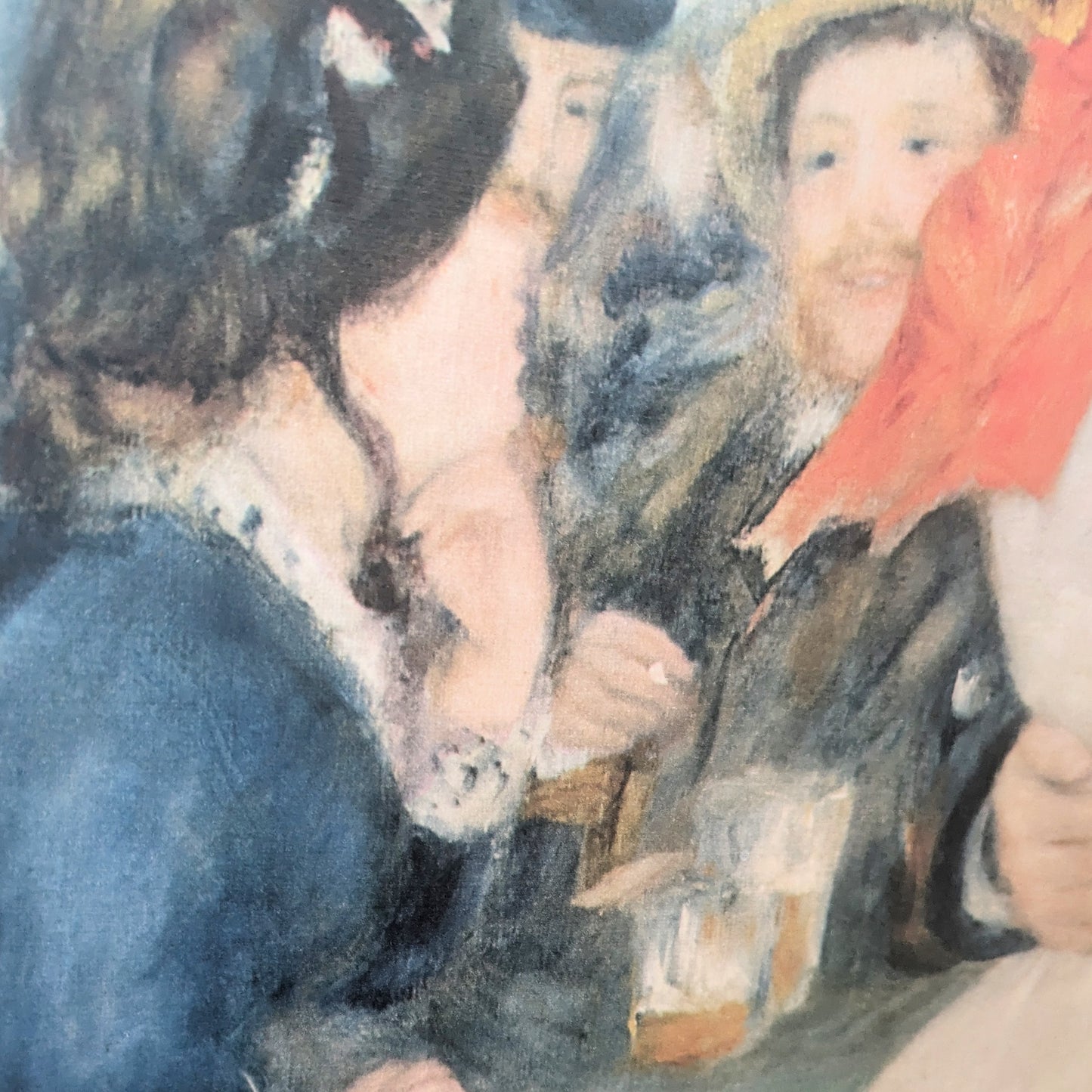 Druck groß „Tanz in Bougival“ Renoir