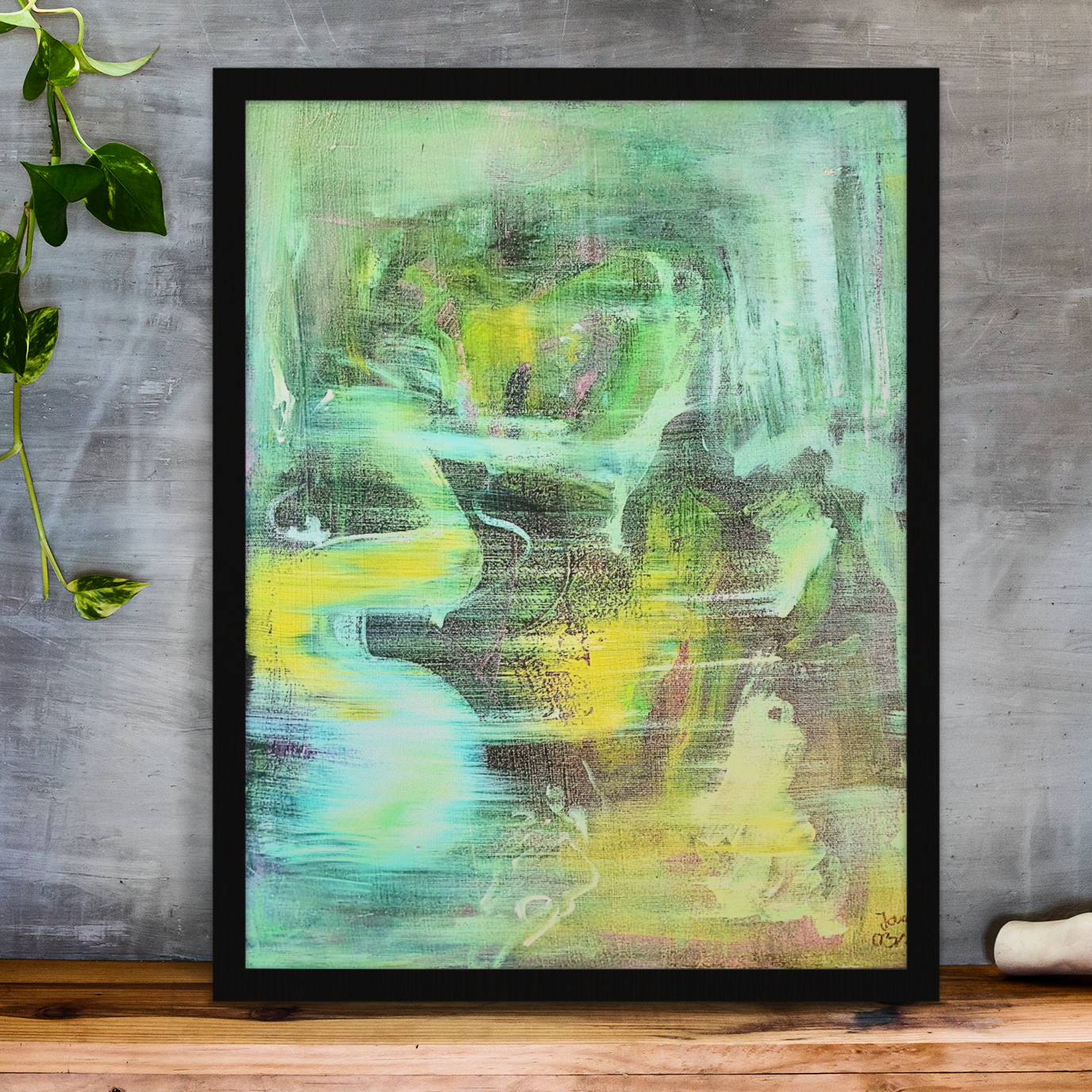 Gemälde "Jungle", 60 x 50