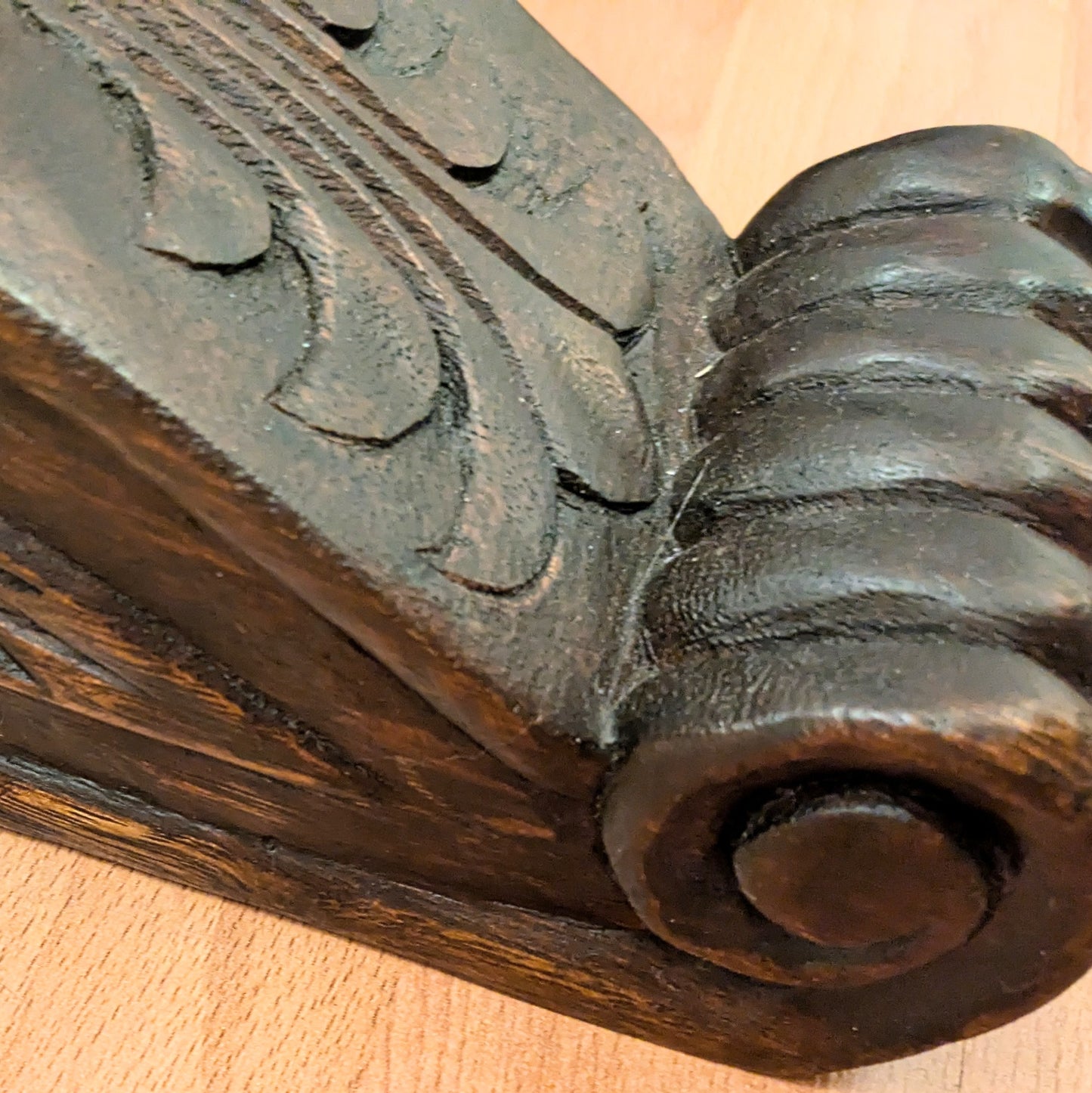 Étagère murale antique Art Nouveau