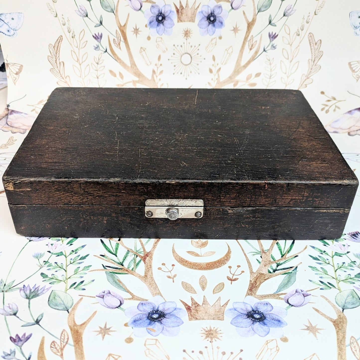 Boîte de jauge d'épaisseur foncée