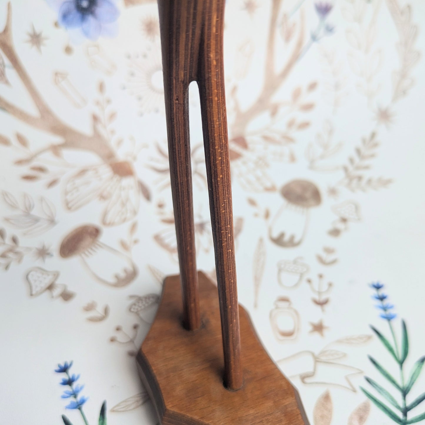 wooden crane