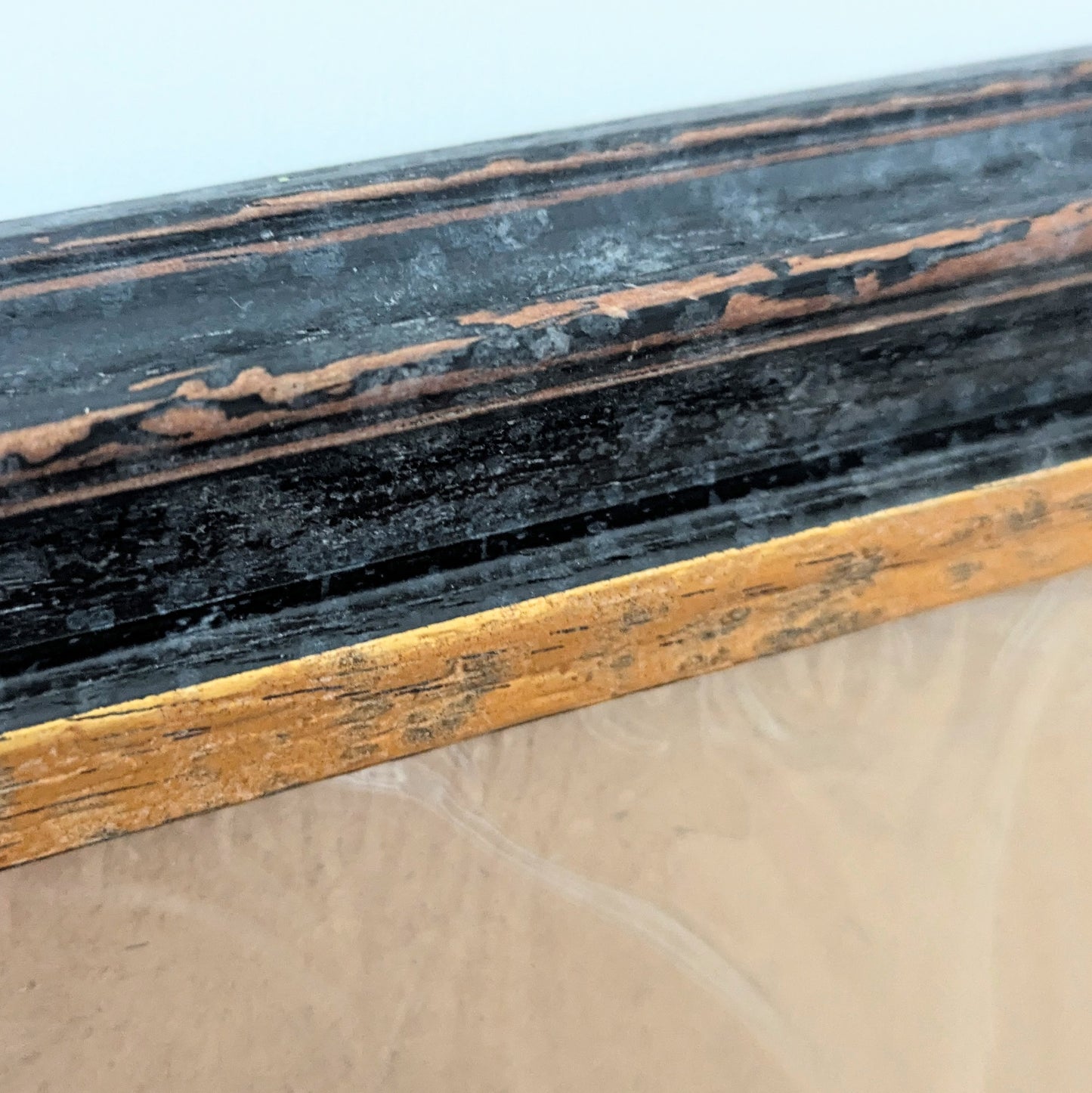 Black frame DIN A3 gold