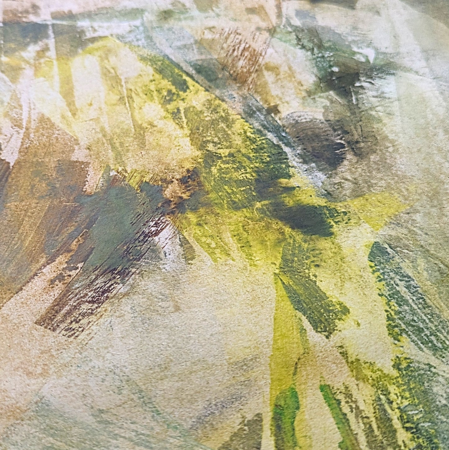 Gemälde „Seegras 1“, DIN A3
