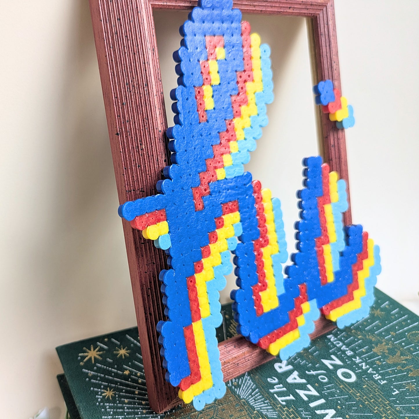 Pixel Hi gerahmt, DIN A6