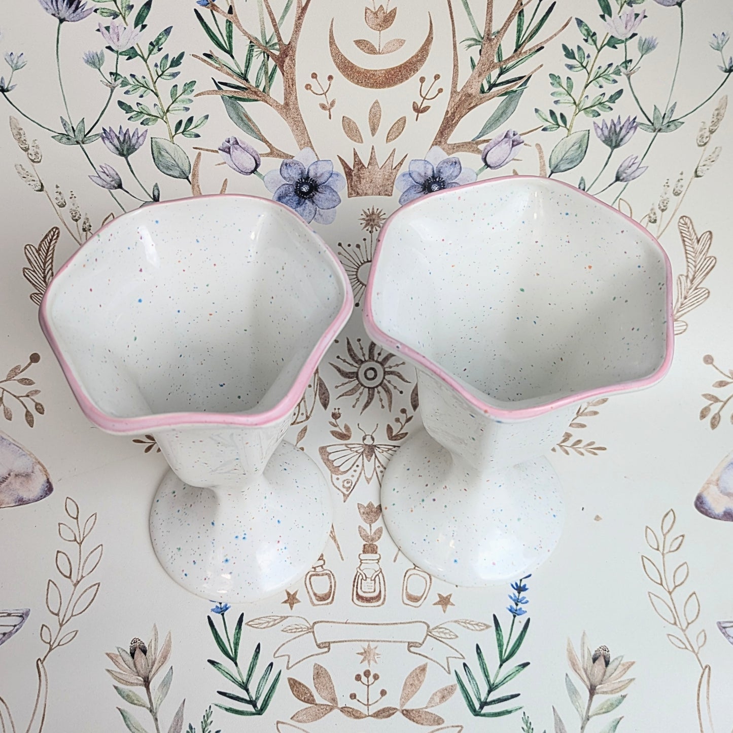 Ice cream cone confetti set of 2