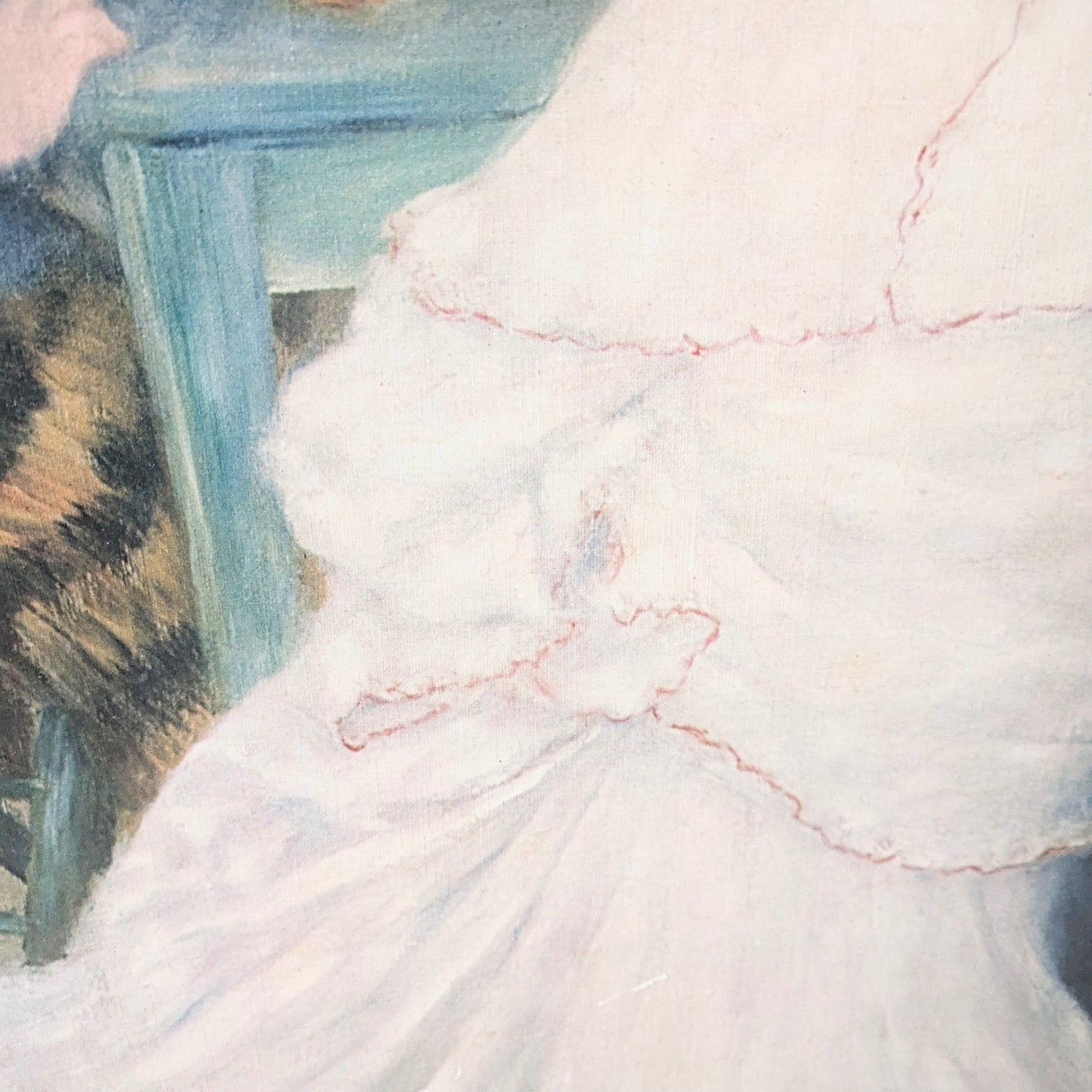 Druck groß „Tanz in Bougival“ Renoir