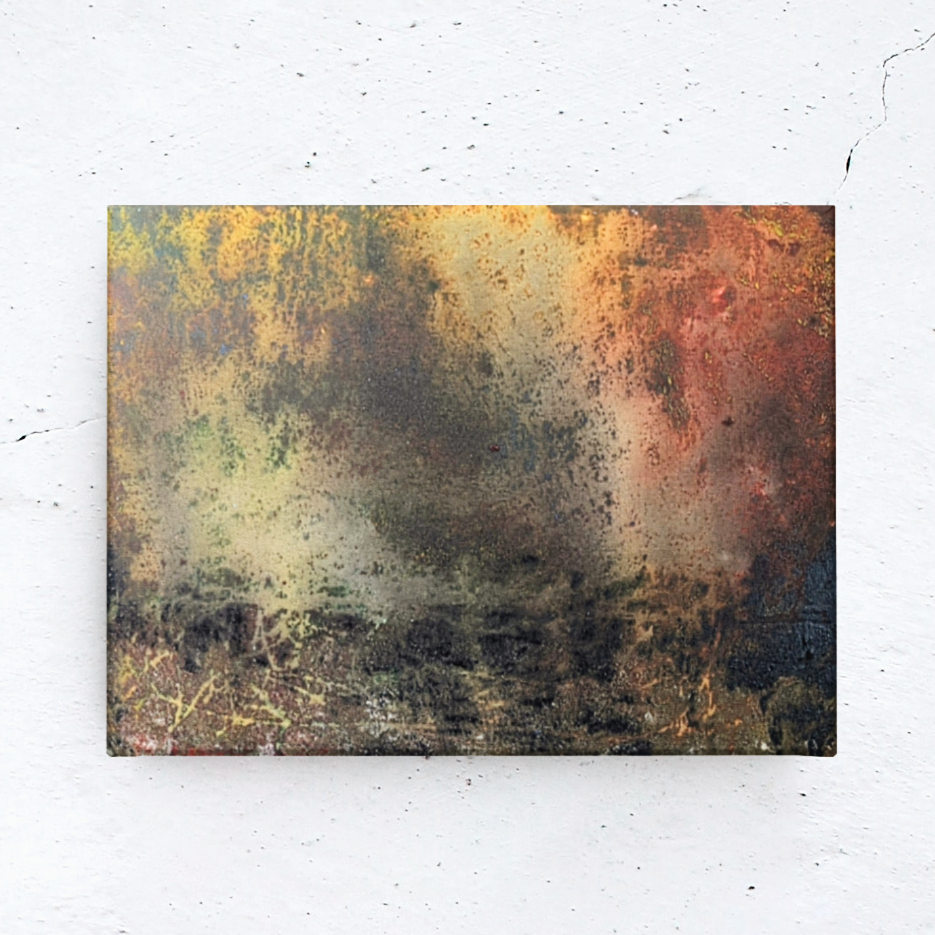 Gemälde „Salzkruste“, 60 x 40