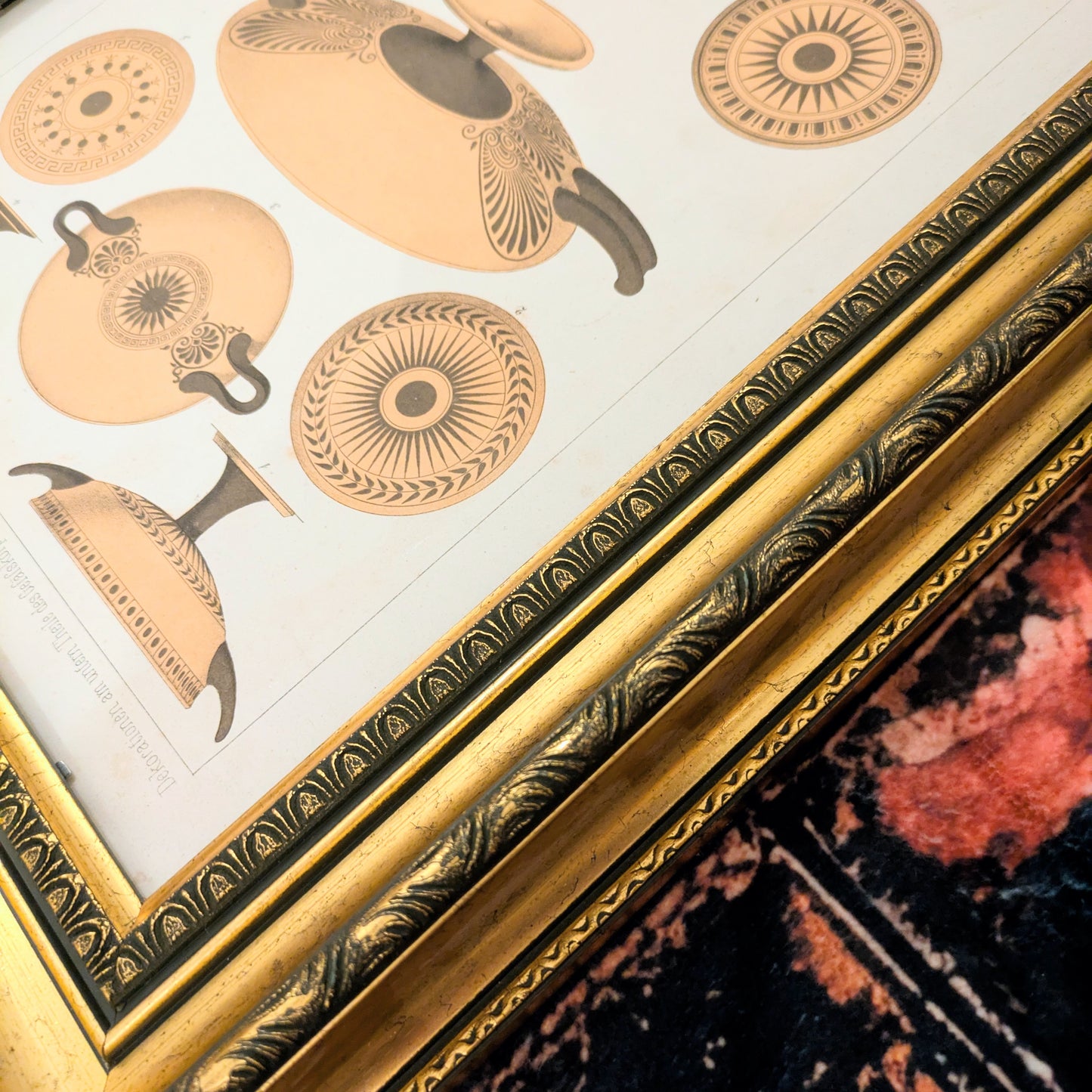 Table centerpieces overview framed