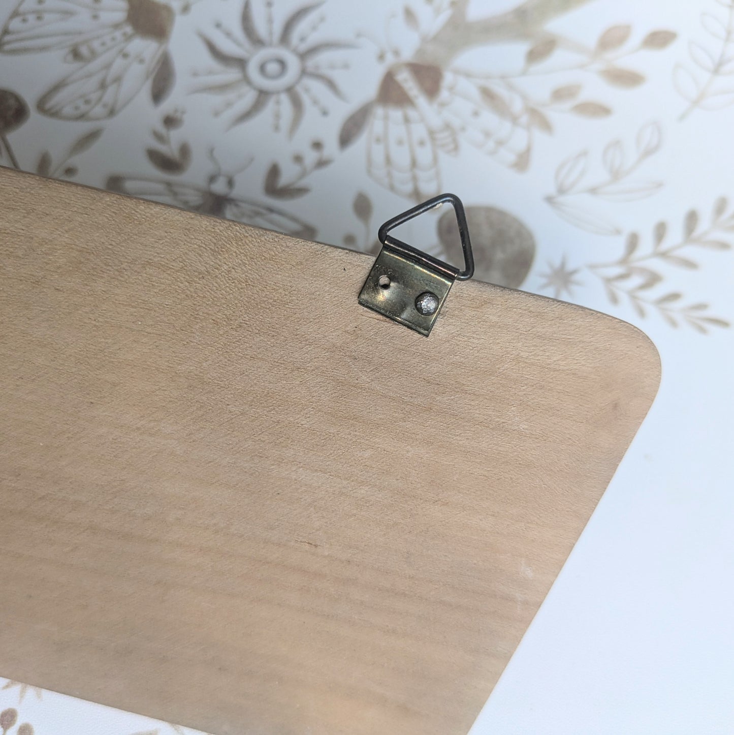 Key rack with metal key