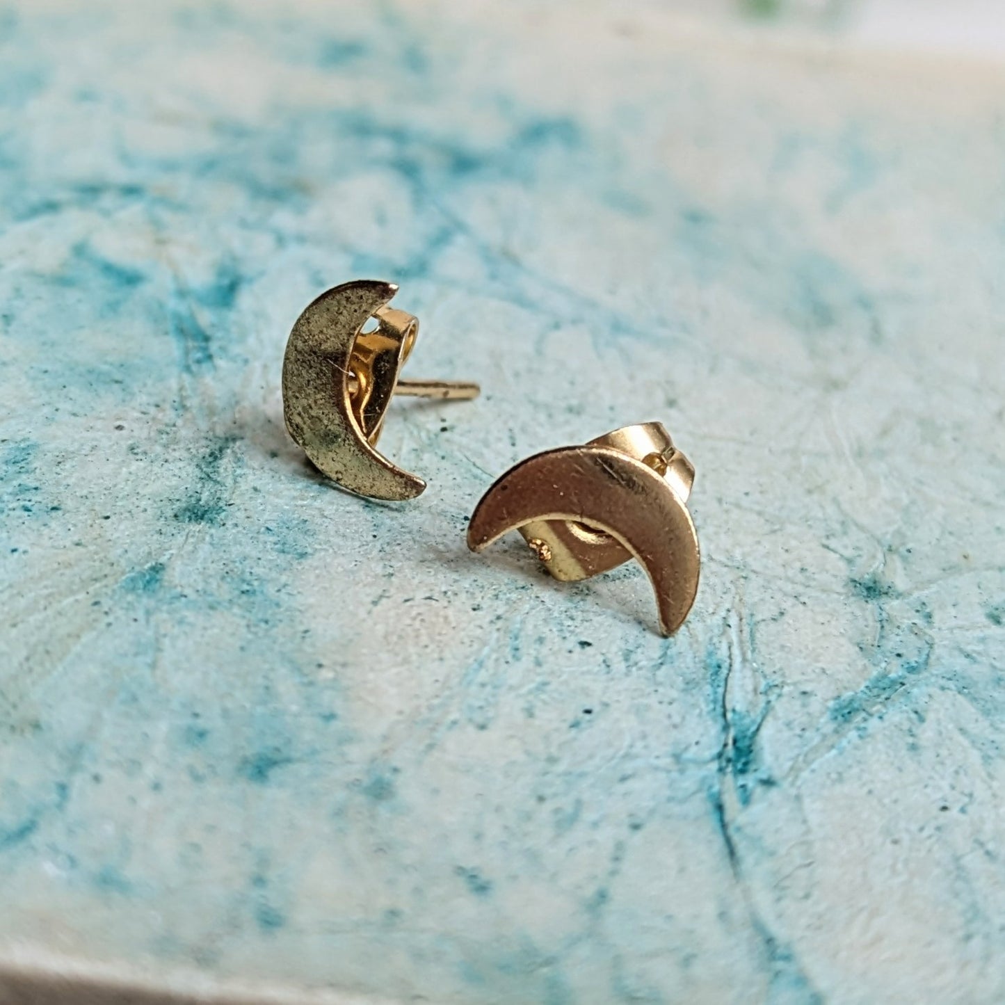 Boucles d'oreilles croissant de lune