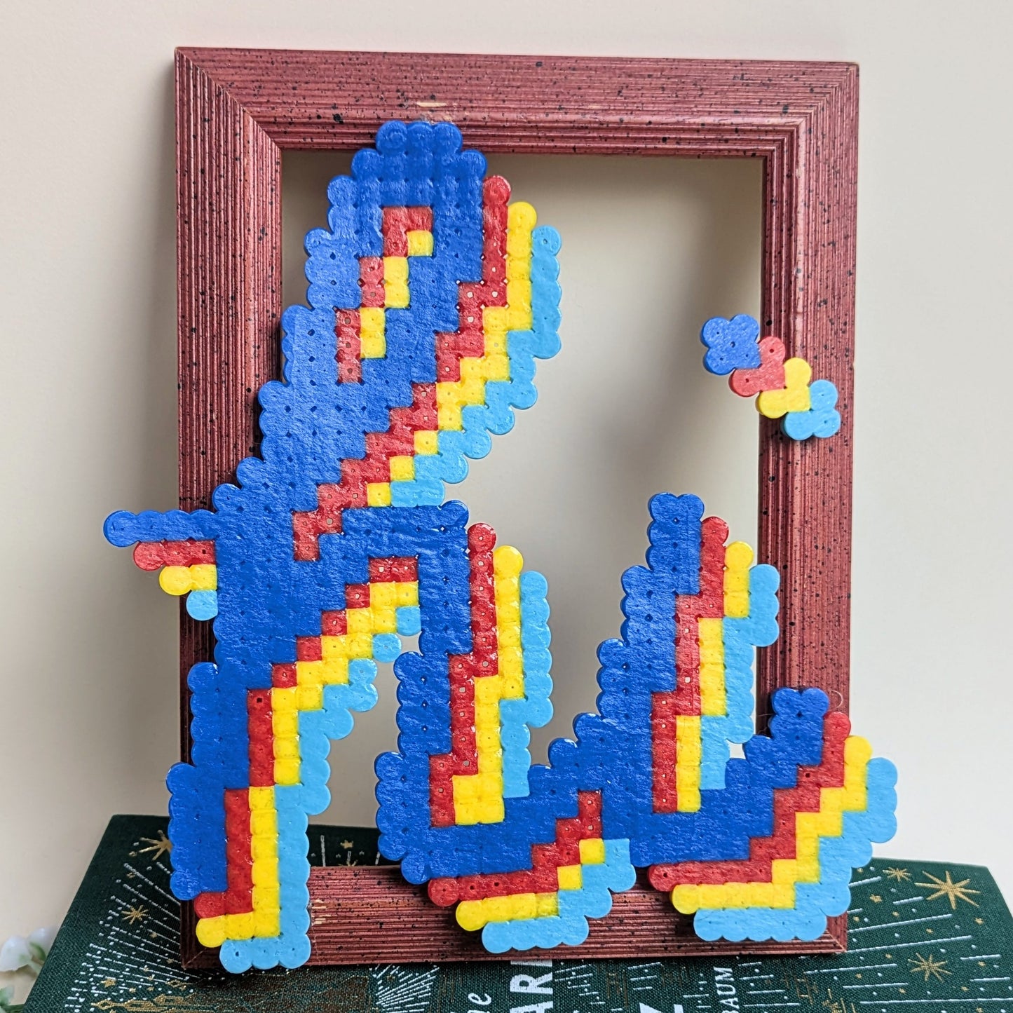 Pixel Hi gerahmt, DIN A6