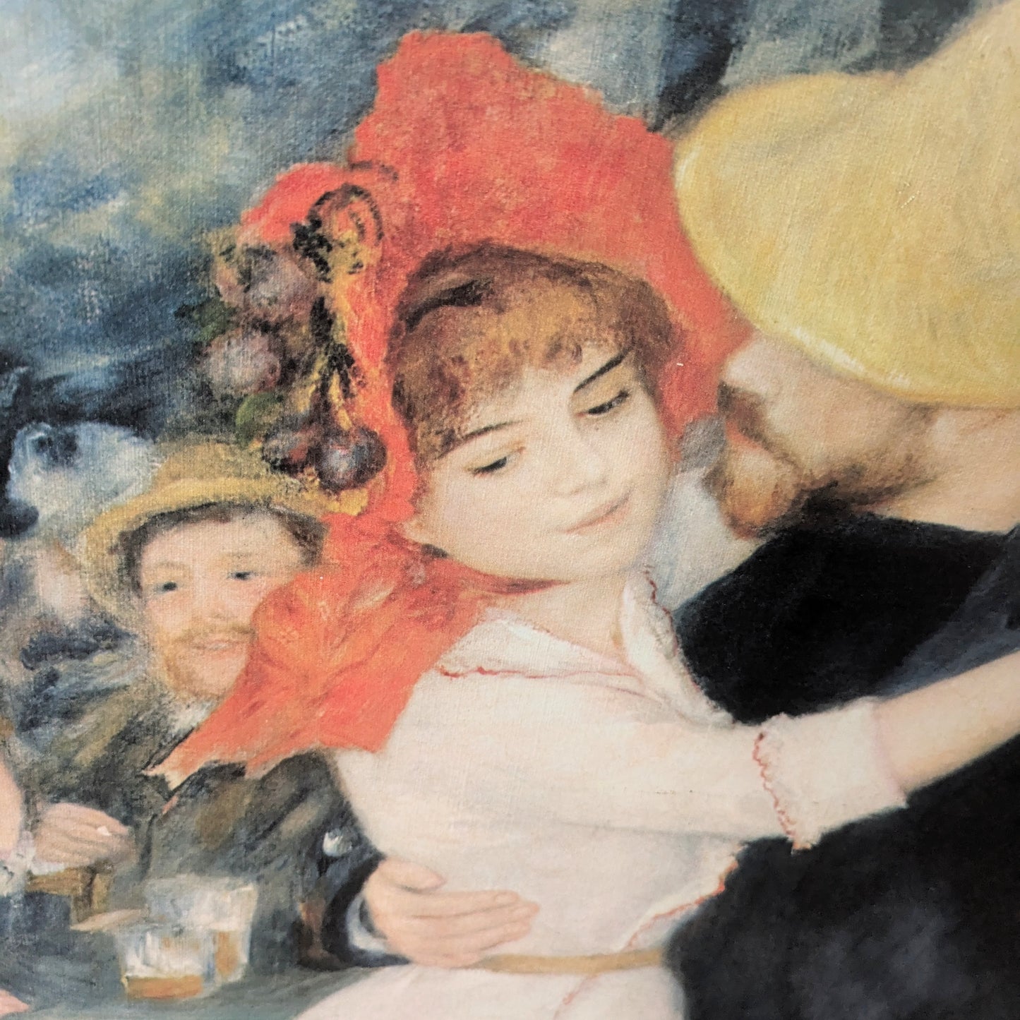 Druck groß „Tanz in Bougival“ Renoir