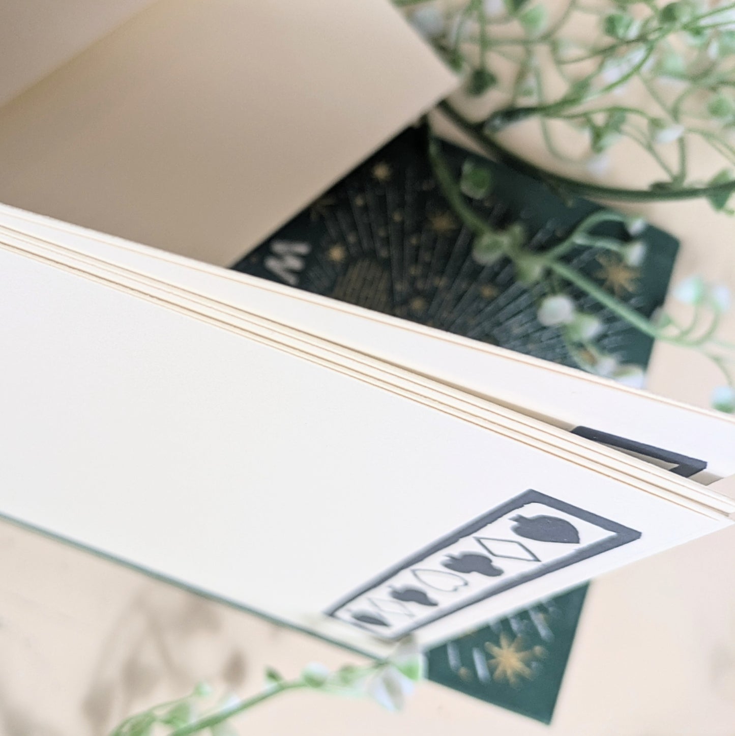 Cartes de correspondance « cartes à jouer » avec enveloppes
